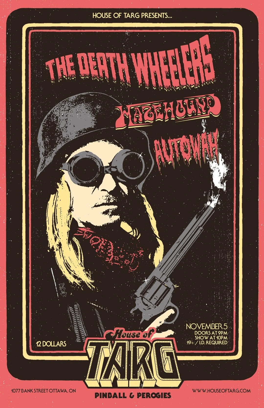 The Death Wheelers + Hazehound + Autowah