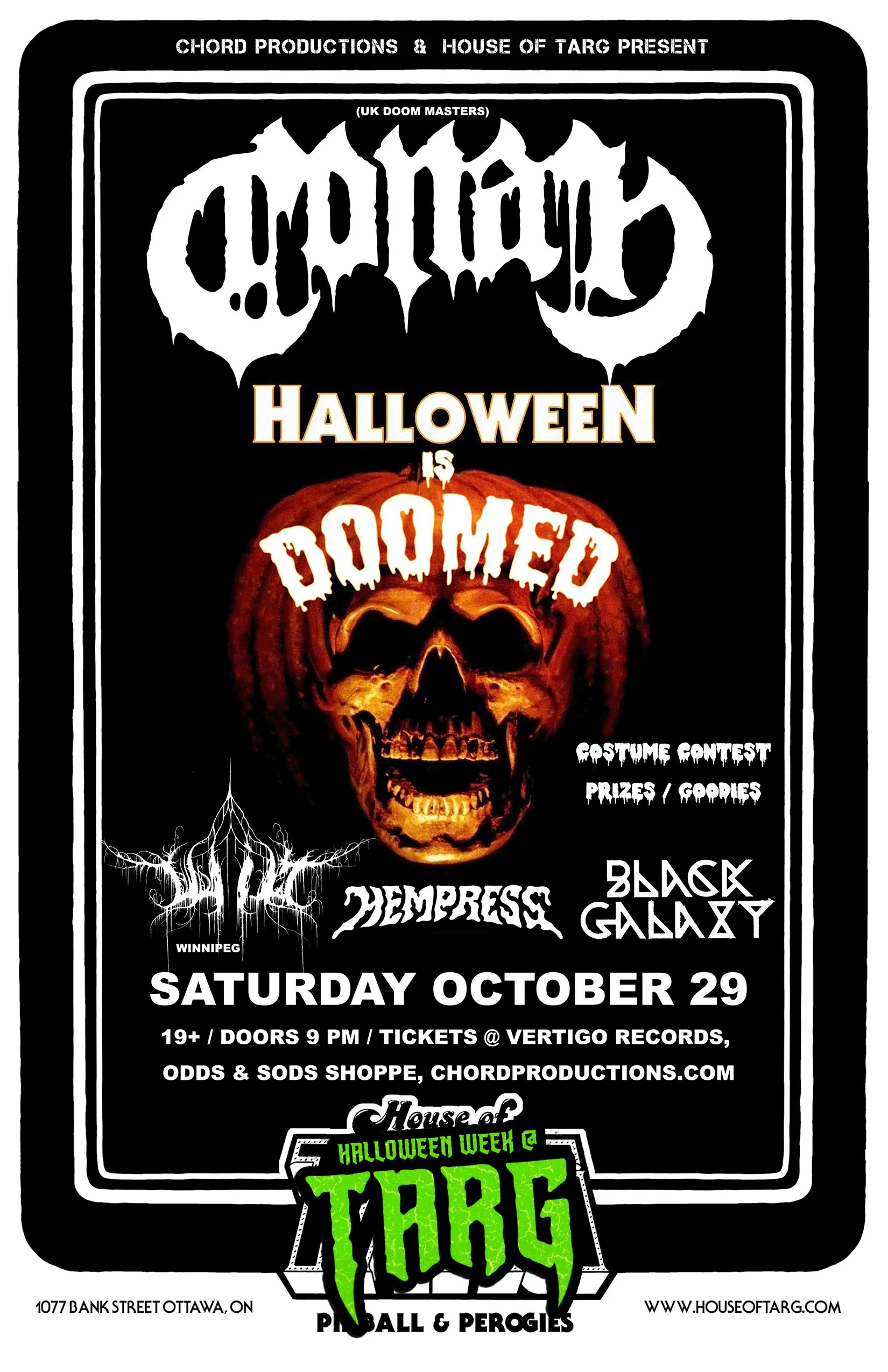 Conan (UK Doom Metal) + Wilt + Hempress + Black Galaxy