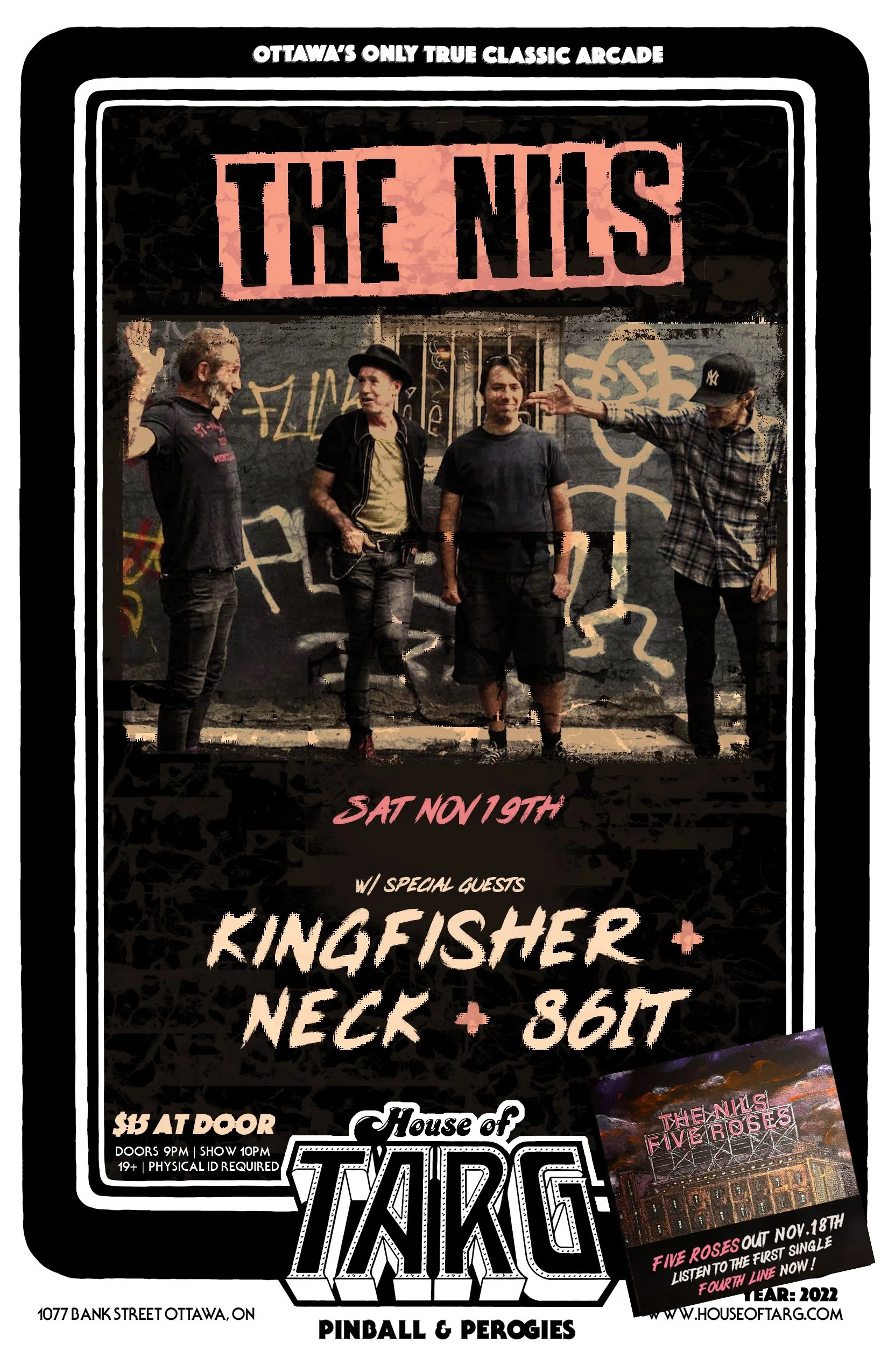 THE NILS + Kingfisher + 86IT