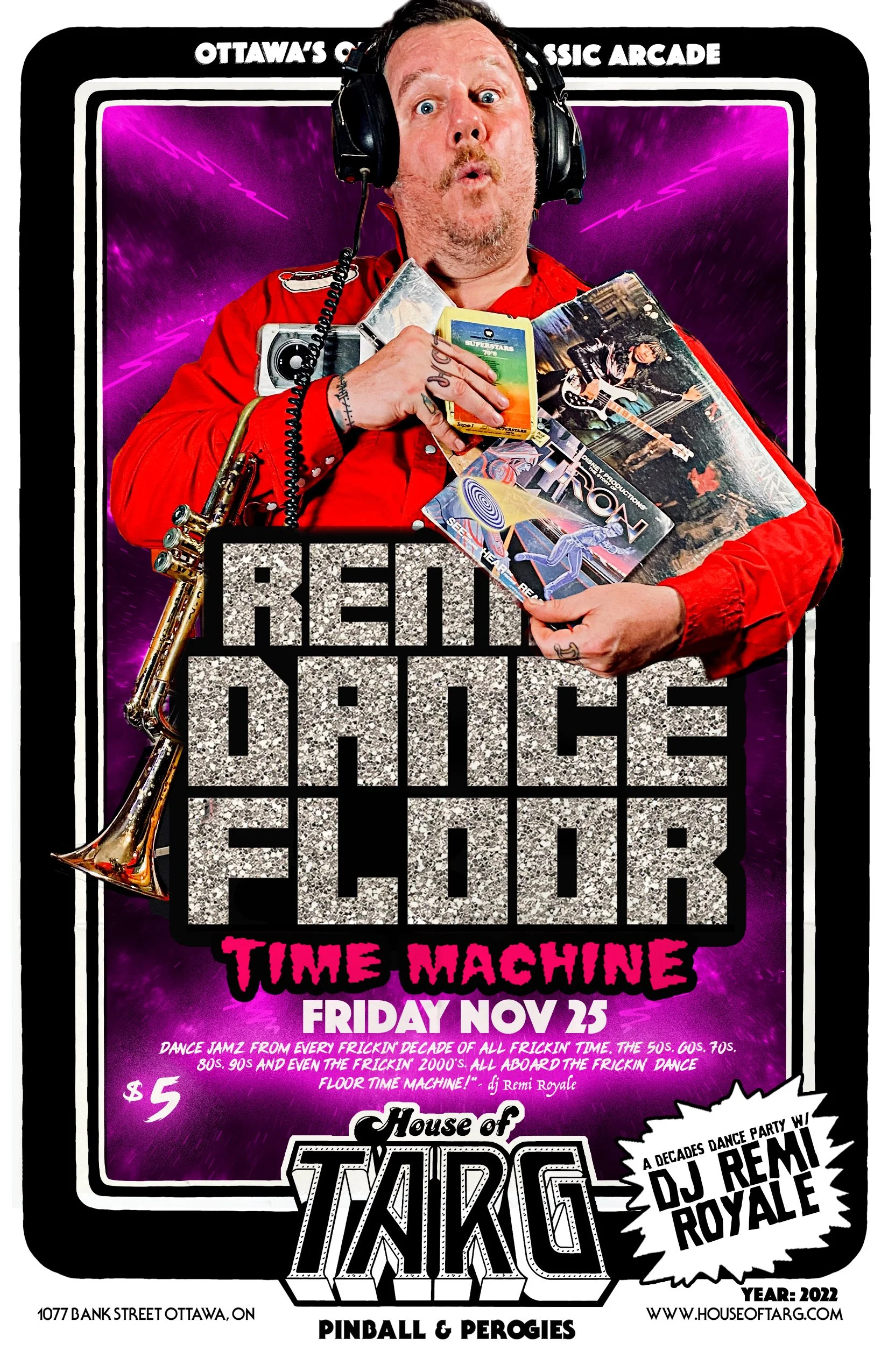 Remi's Dance Floor Time Machine - A 50s, 60s 70s, 80s, 90s, 00s Dance Party