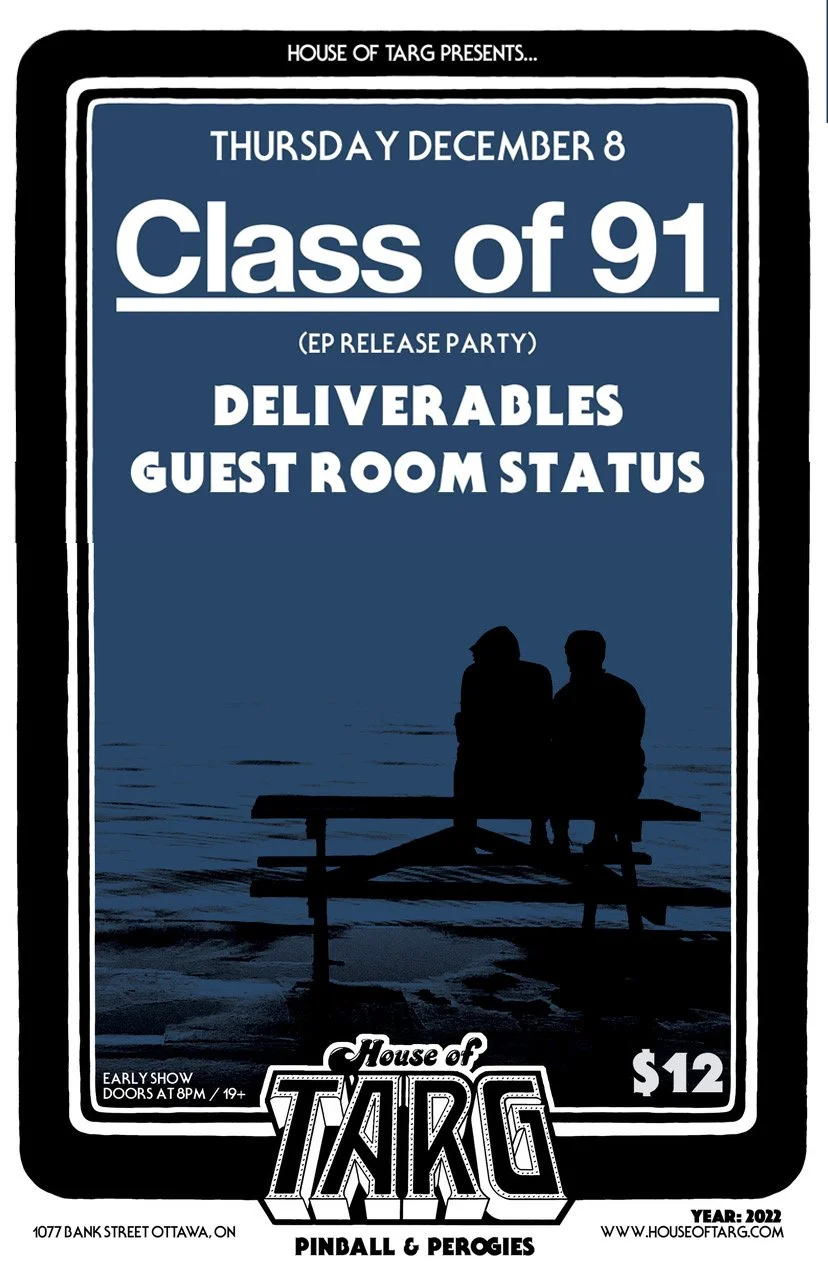 CLASS OF 91 + Deliverables + Guest Room Status