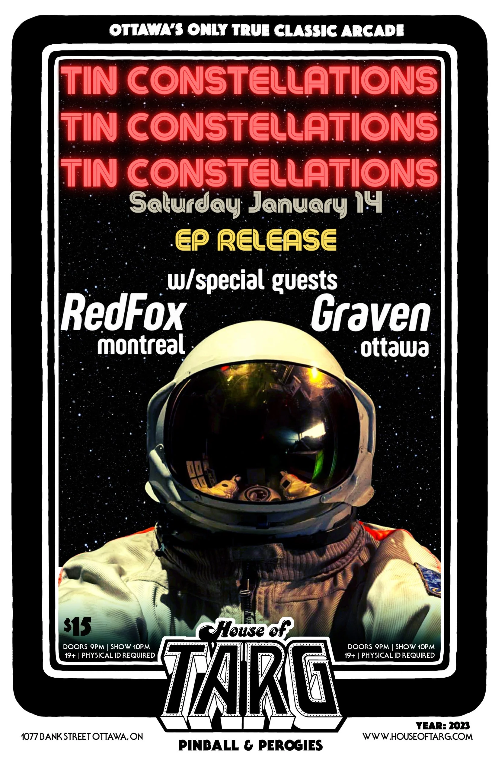 TIN CONSTELLATIONS + Red Fox + Graven