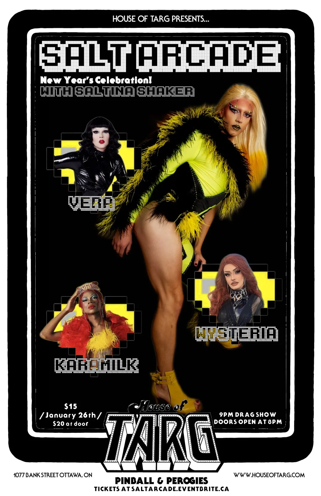 The Salt Arcade: Drag Show Jan 2023