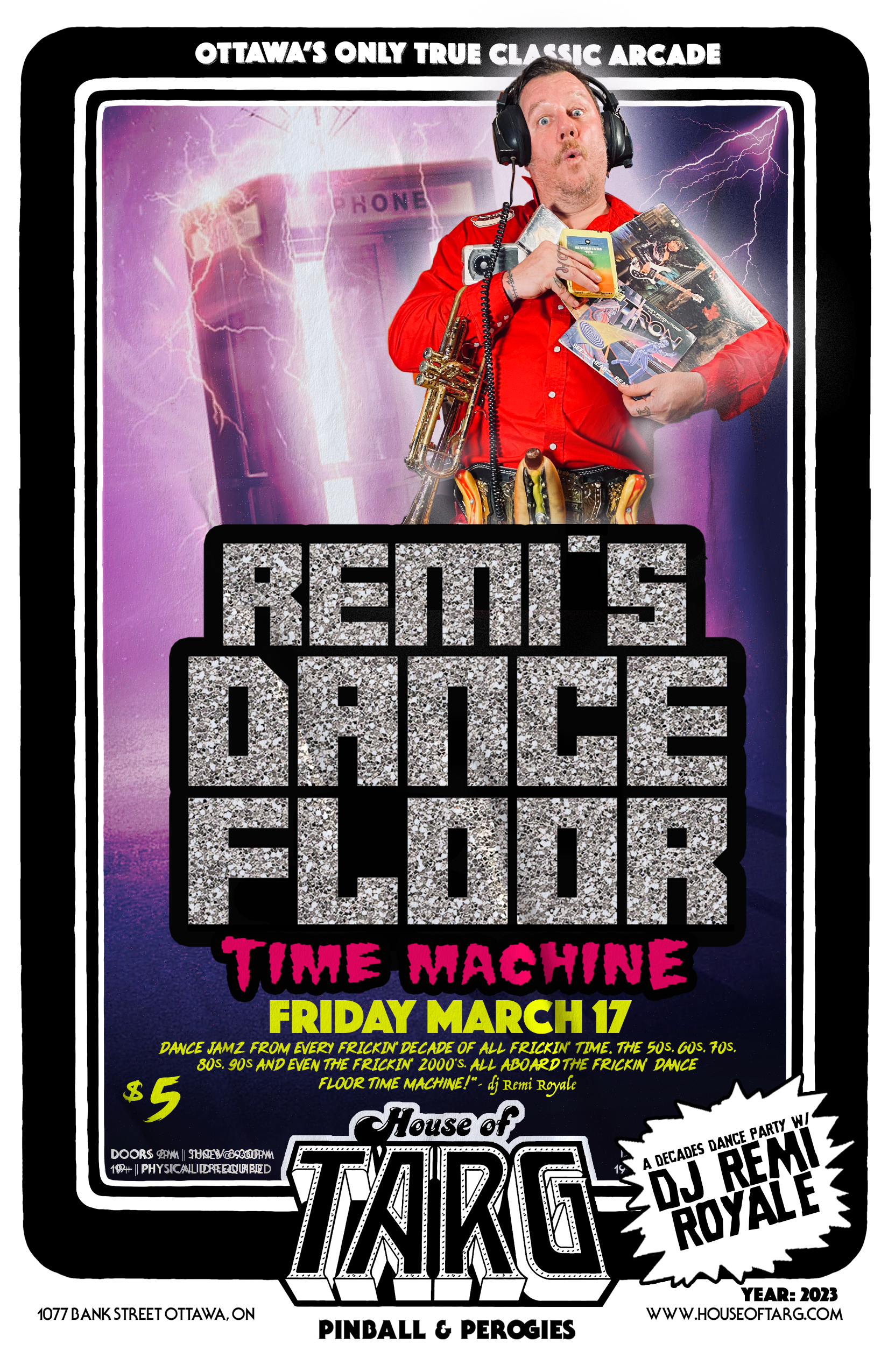 Remi's Dance Floor Time Machine - A 50s, 60s 70s, 80s, 90s, 00s Dance Party