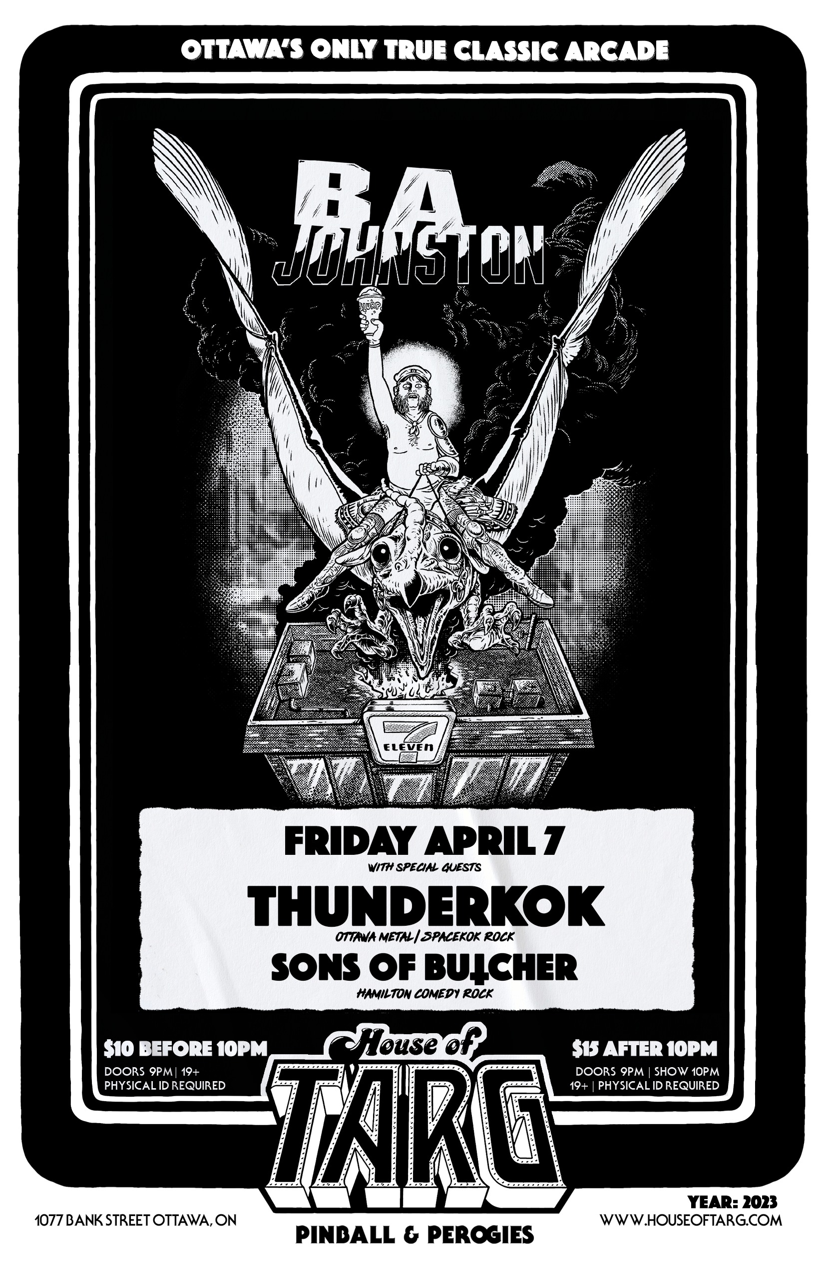 B.A. JOHNSTON + Thünderkok + Sons of Butcher