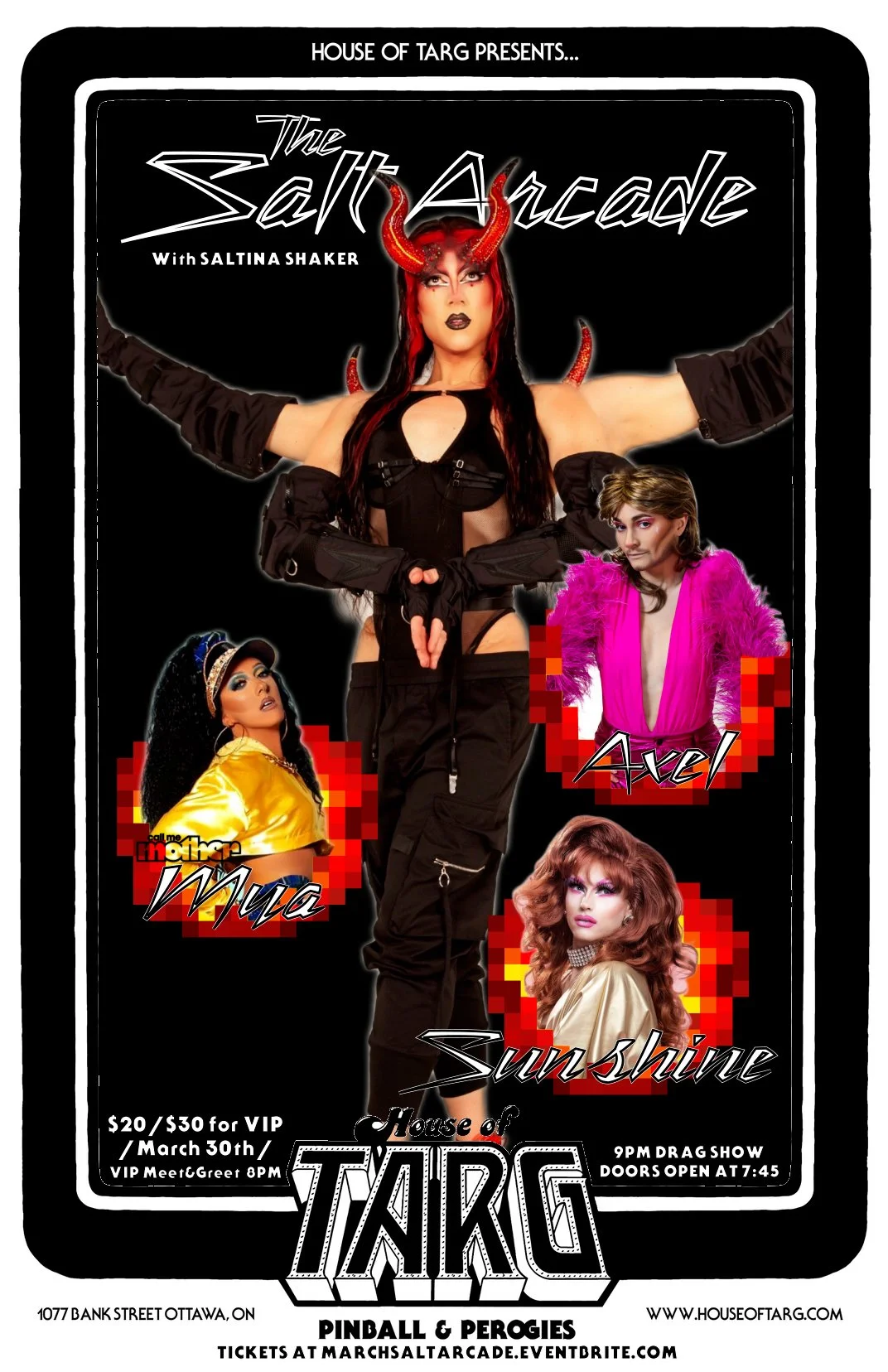 The Salt Arcade: Drag Show March 2023