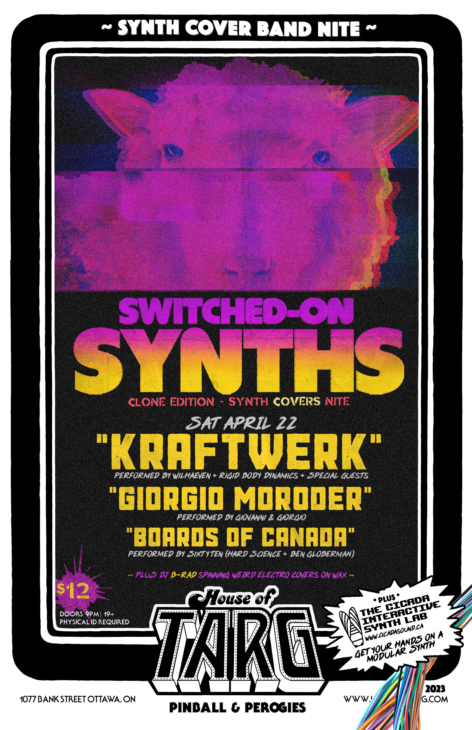 Switched-On Synths: Clone Edition - Synth Covers Nite - Kraftwerk + Giorgio Moroder + Boards of Canada