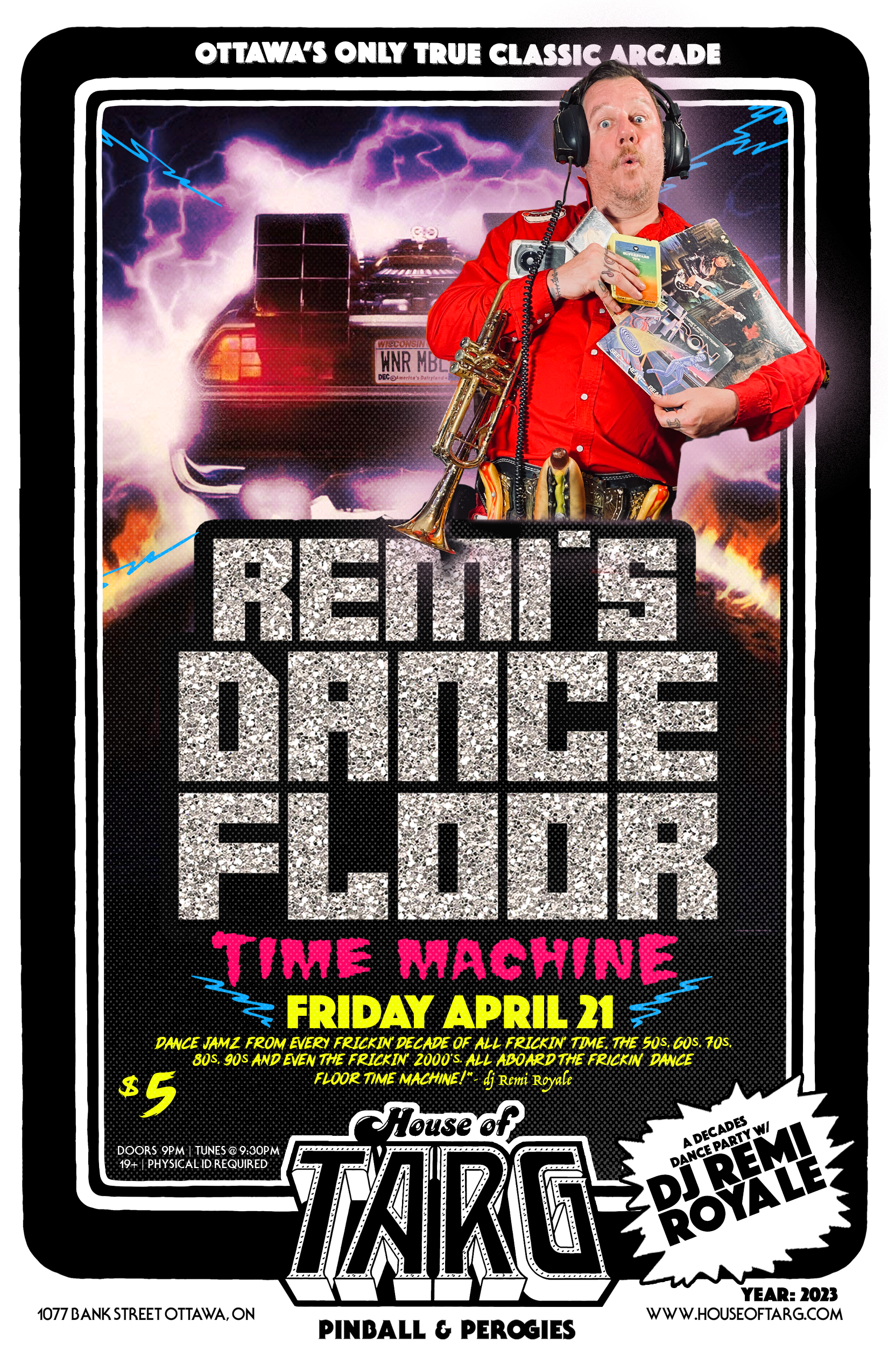 Remi's Dance Floor Time Machine - A 50s, 60s 70s, 80s, 90s, 00s Dance Party