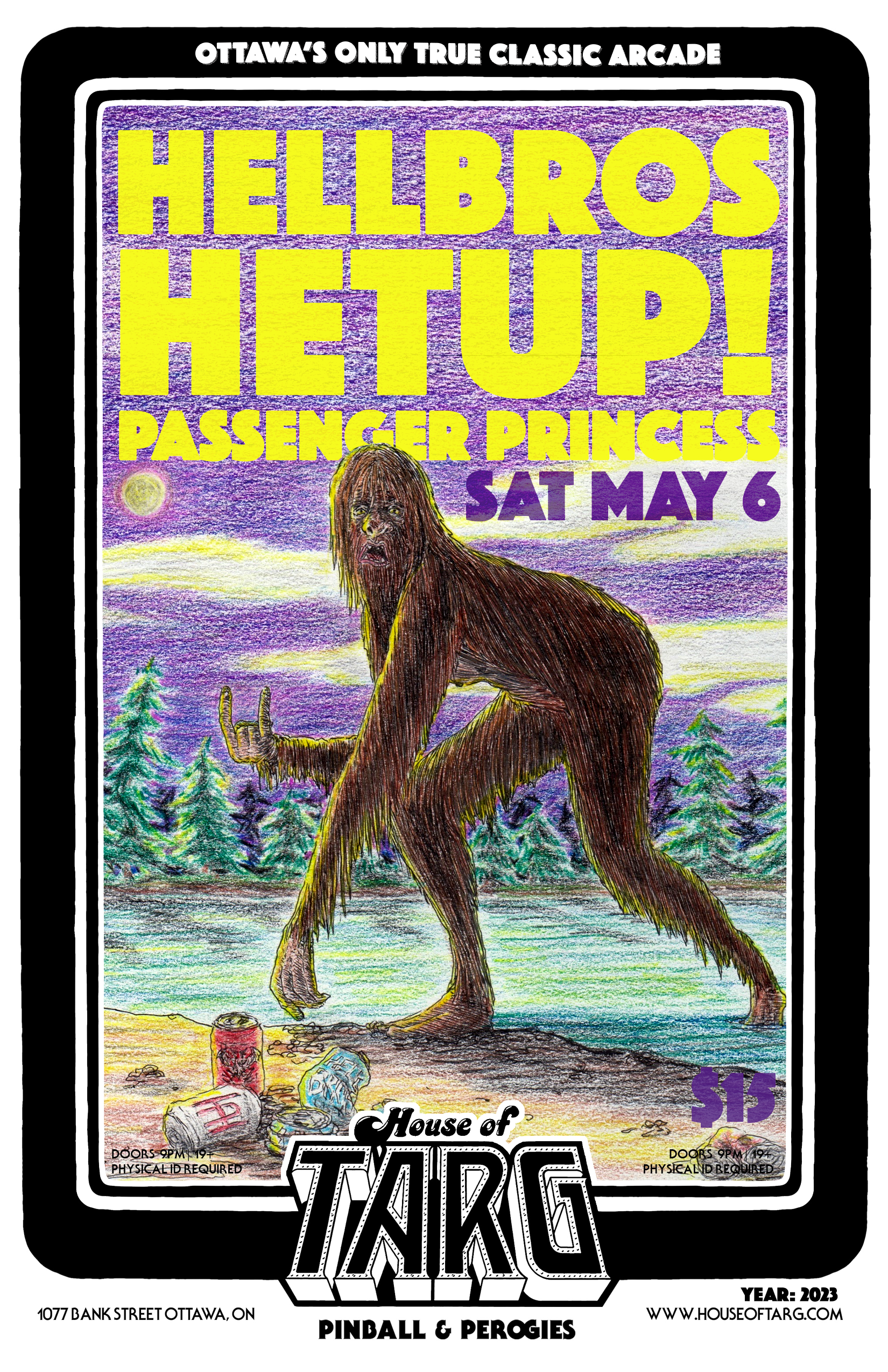 HELLBROS + Het Up! + Passenger Princess