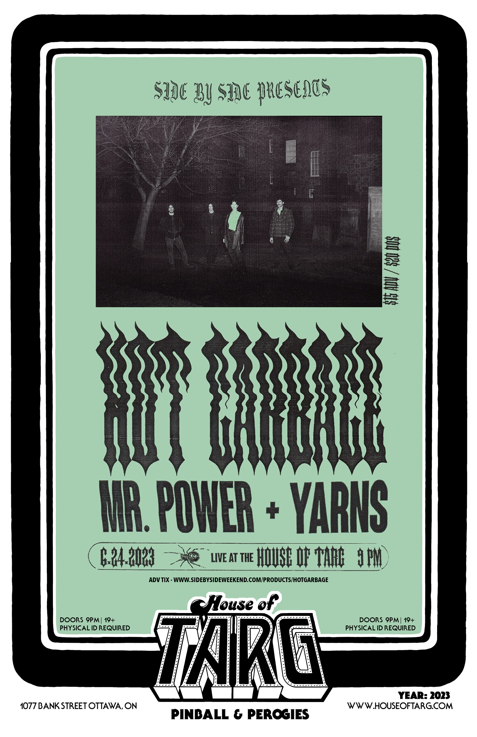 Hot Garbage (Toronto Psych Rock) + Mr. Power + Yarns