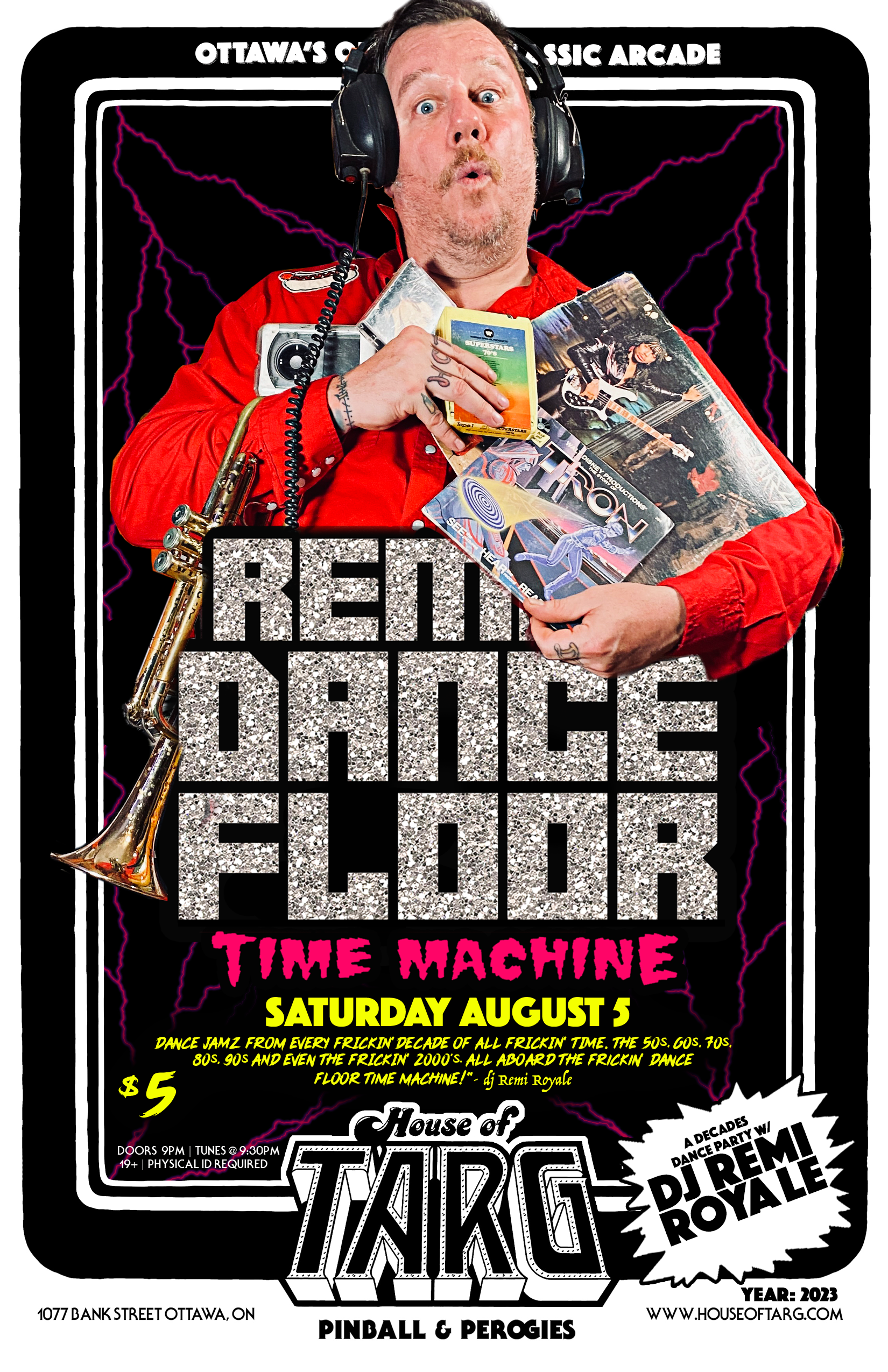 Remi's Dance Floor Time Machine - A 50s, 60s 70s, 80s, 90s, 00s Dance Party