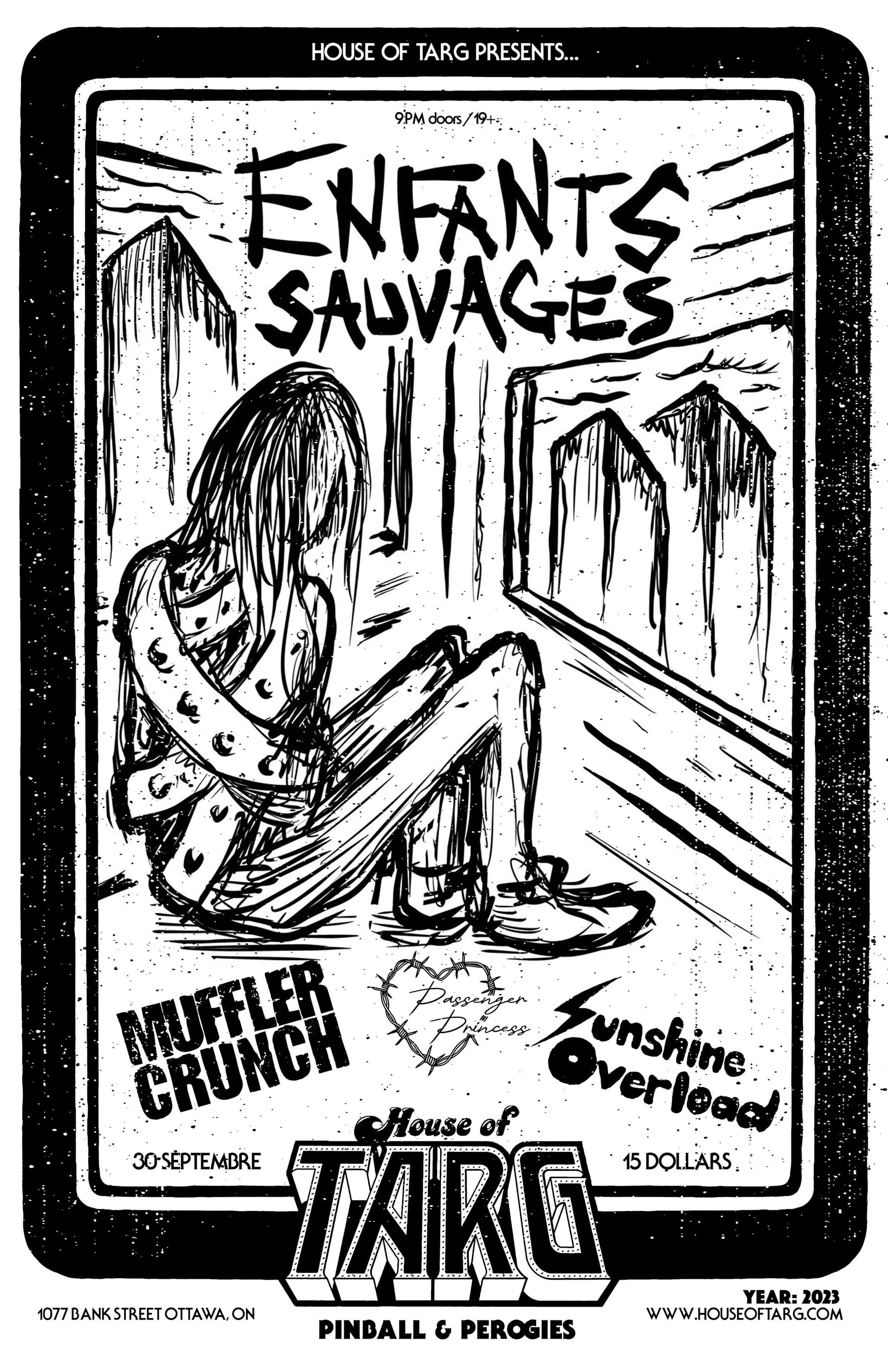 Enfants Sauvages + Passenger Princess + Muffler Crunch + Sunshine Overload