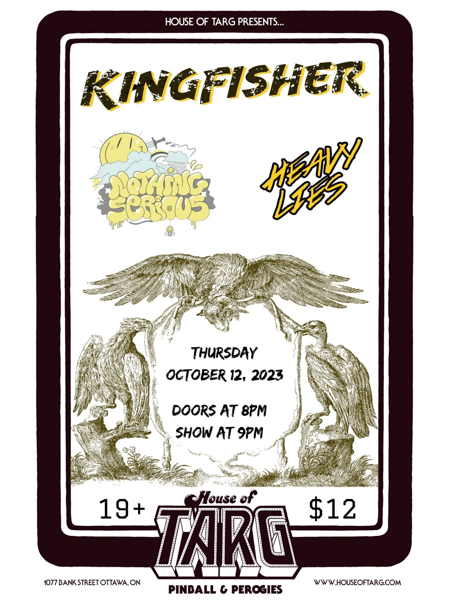 KINGFISHER + Nothing Serious + Heavy Lies