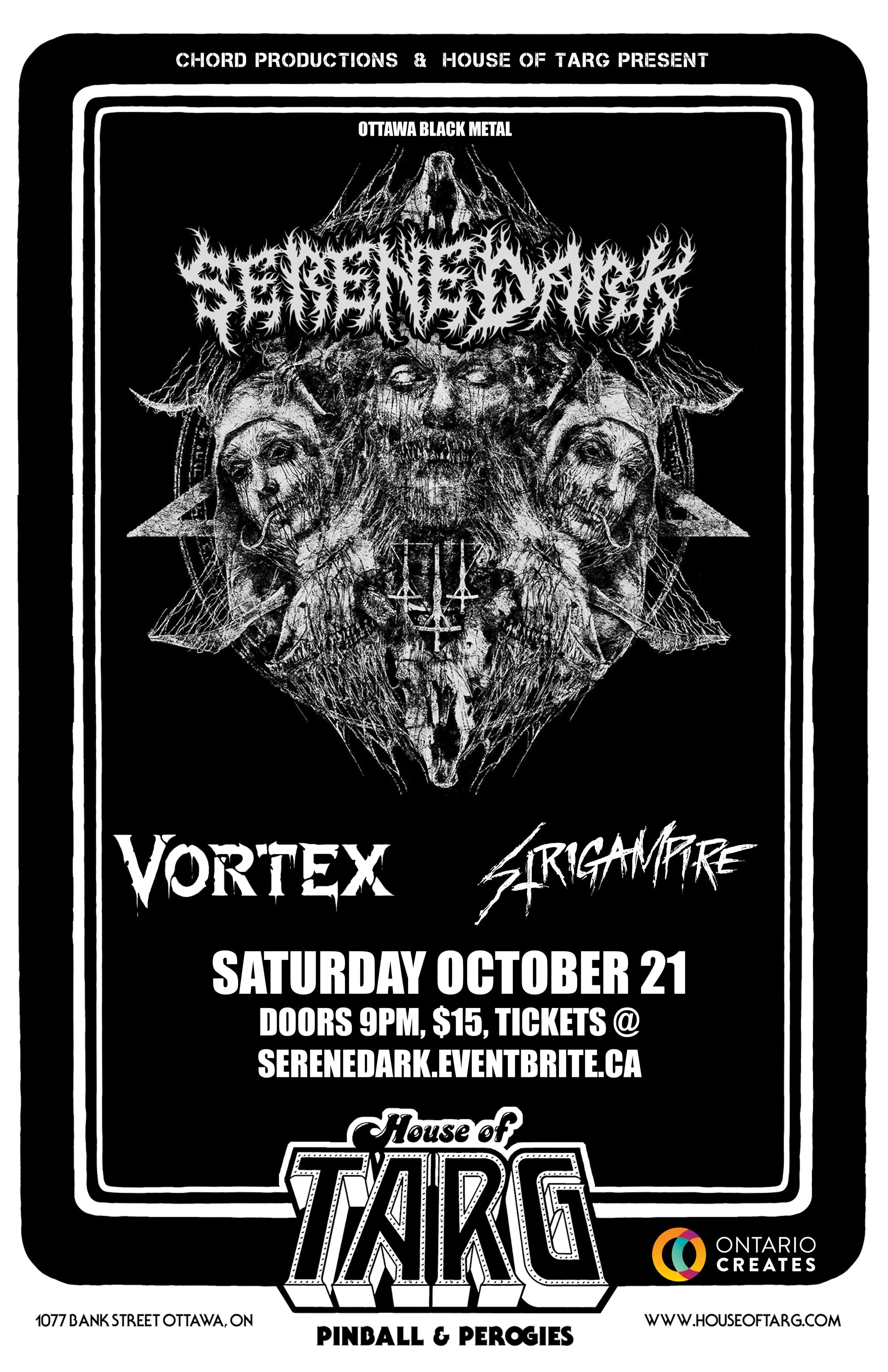 SERENE DARK + Strigampire + Vortex + Metohelioma