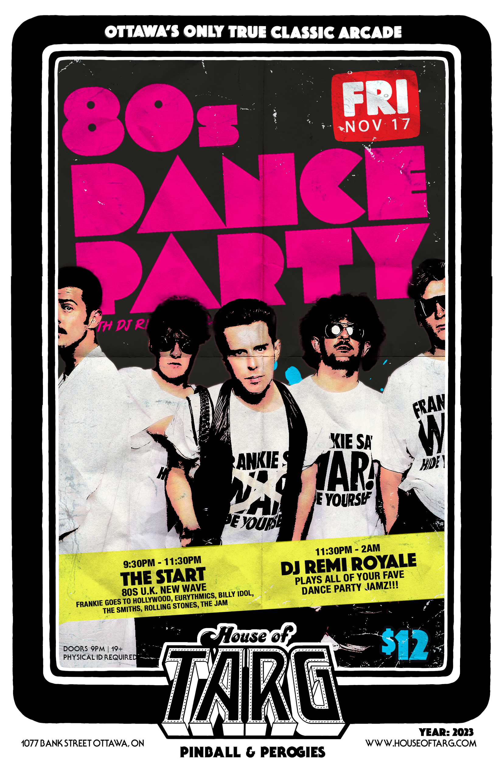 80s Dance Party w/ DJ Remi Royale + The Start (80s UK Hits)