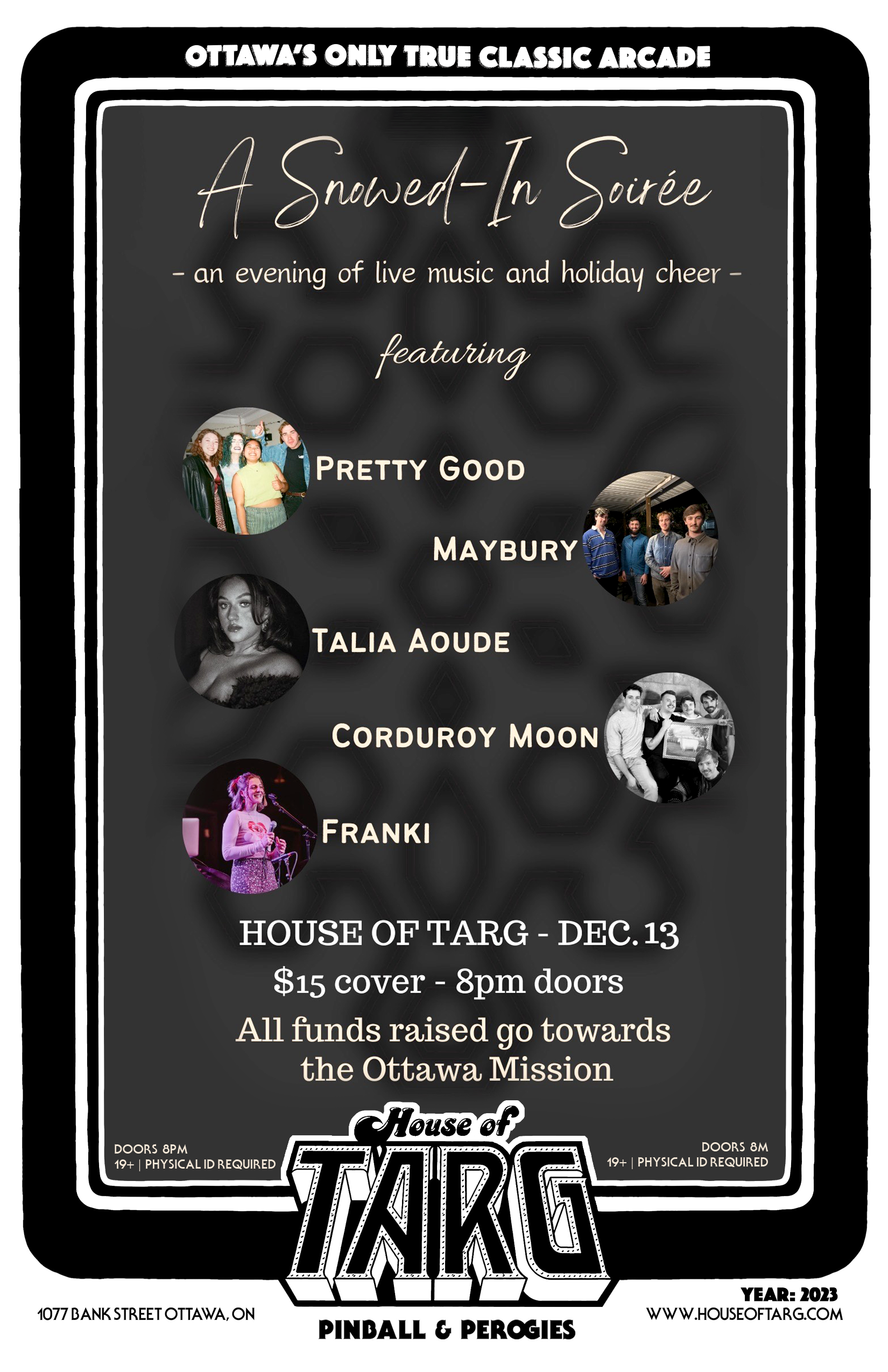 Pretty Good + Maybury + Talia Aoude  + Corduroy Moon + Franki