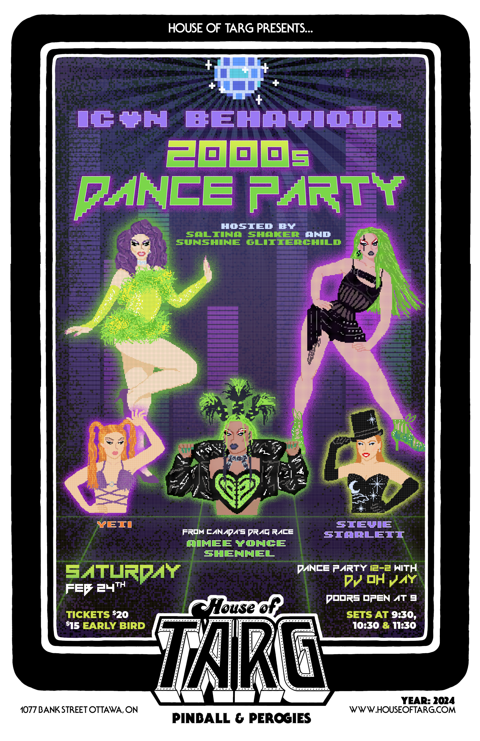 ICON BEHAVIOUR: Saturday Night Drag &amp; 2000's Dance Party