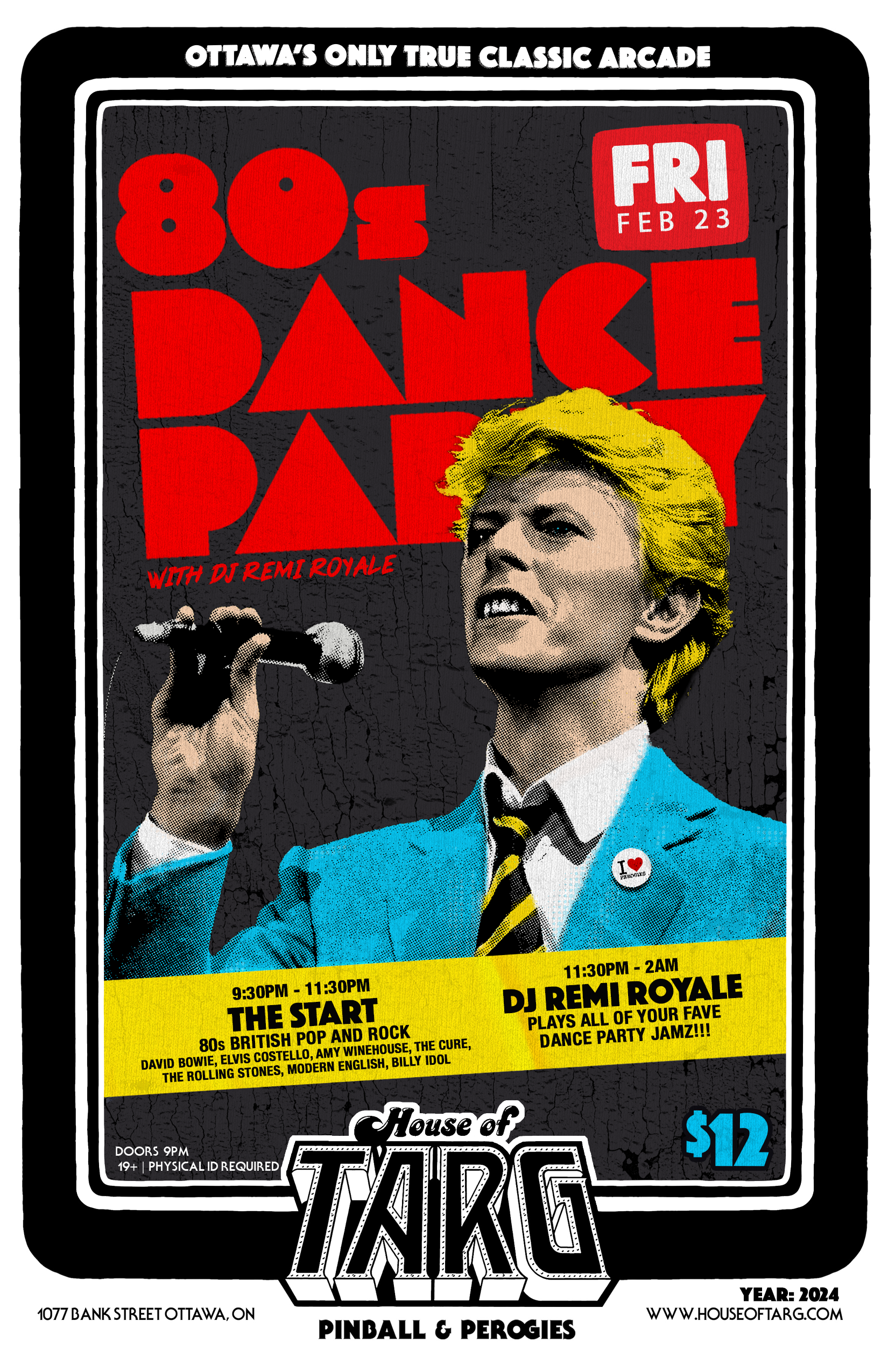 80s Dance Party w/ DJ Remi Royale + The Start (80s UK Hits)