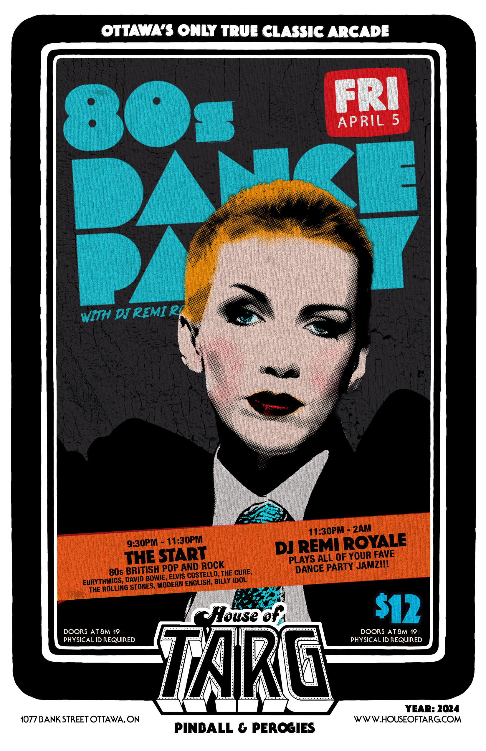 80s Dance Party w/ DJ Remi Royale + The Start (80s UK Hits)