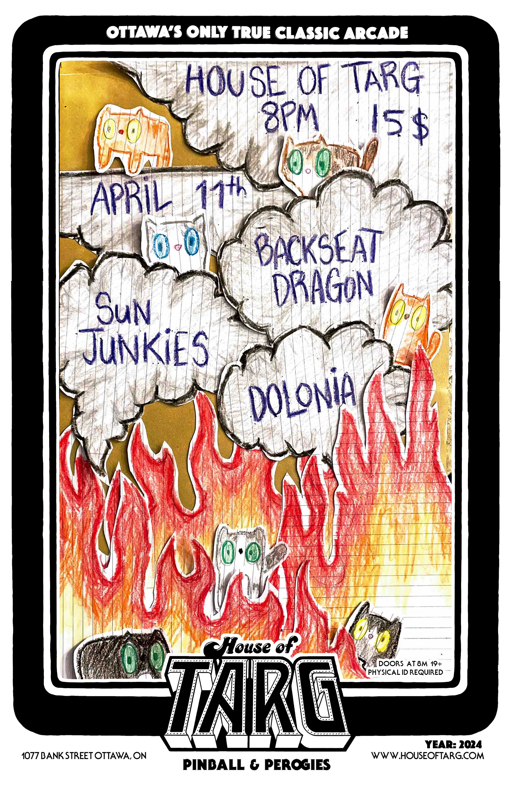 BACKSEAT DRAGON + Sun Junkies + Dolonia