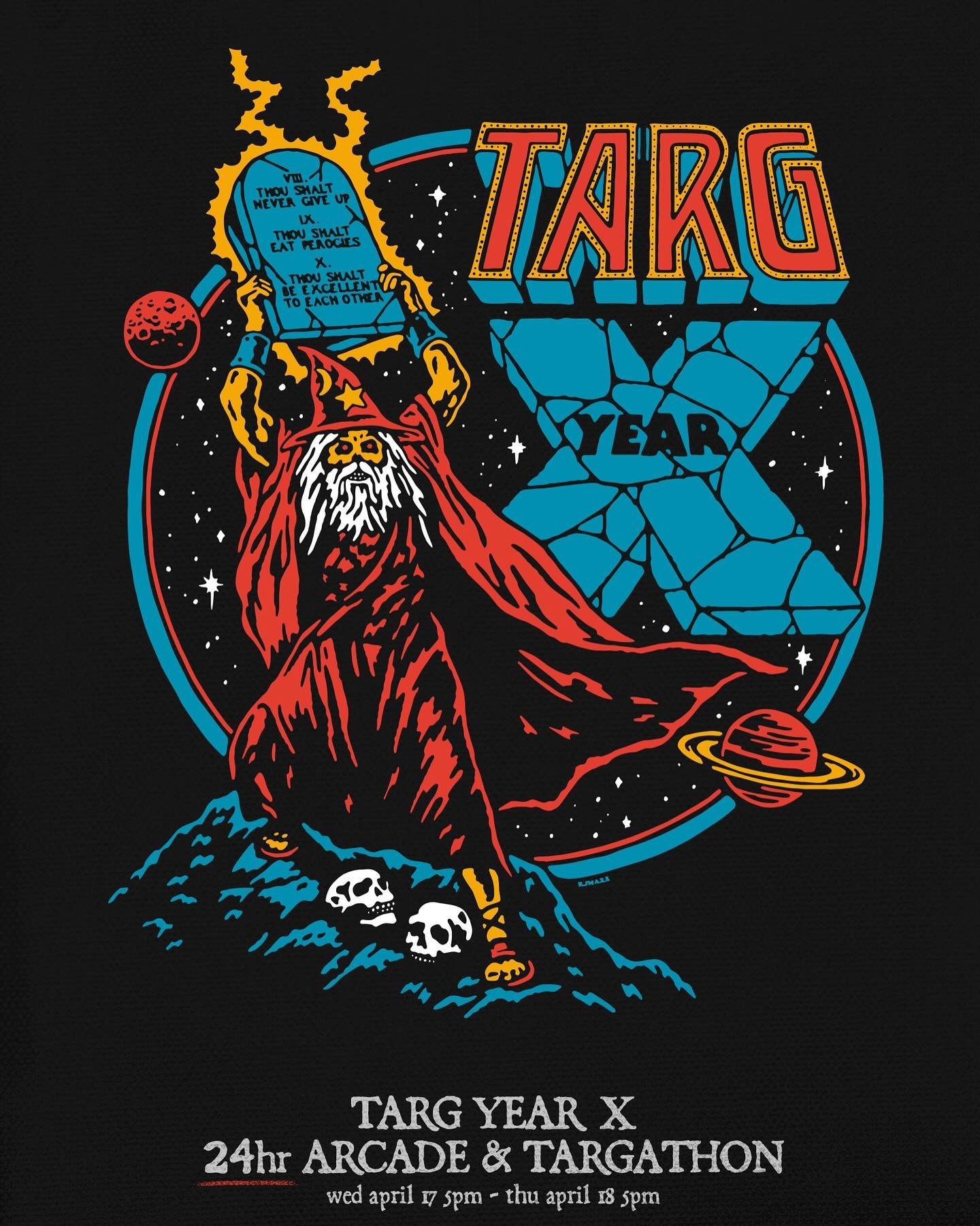 *COMING SOON!* 🙂👾🙂 #TARGyearX #nevergiveup #anniversary #TARGathon #24hrs 

INFO/DETAILS here:
http://www.houseoftarg.com/concert-listings-events/targ-year-x