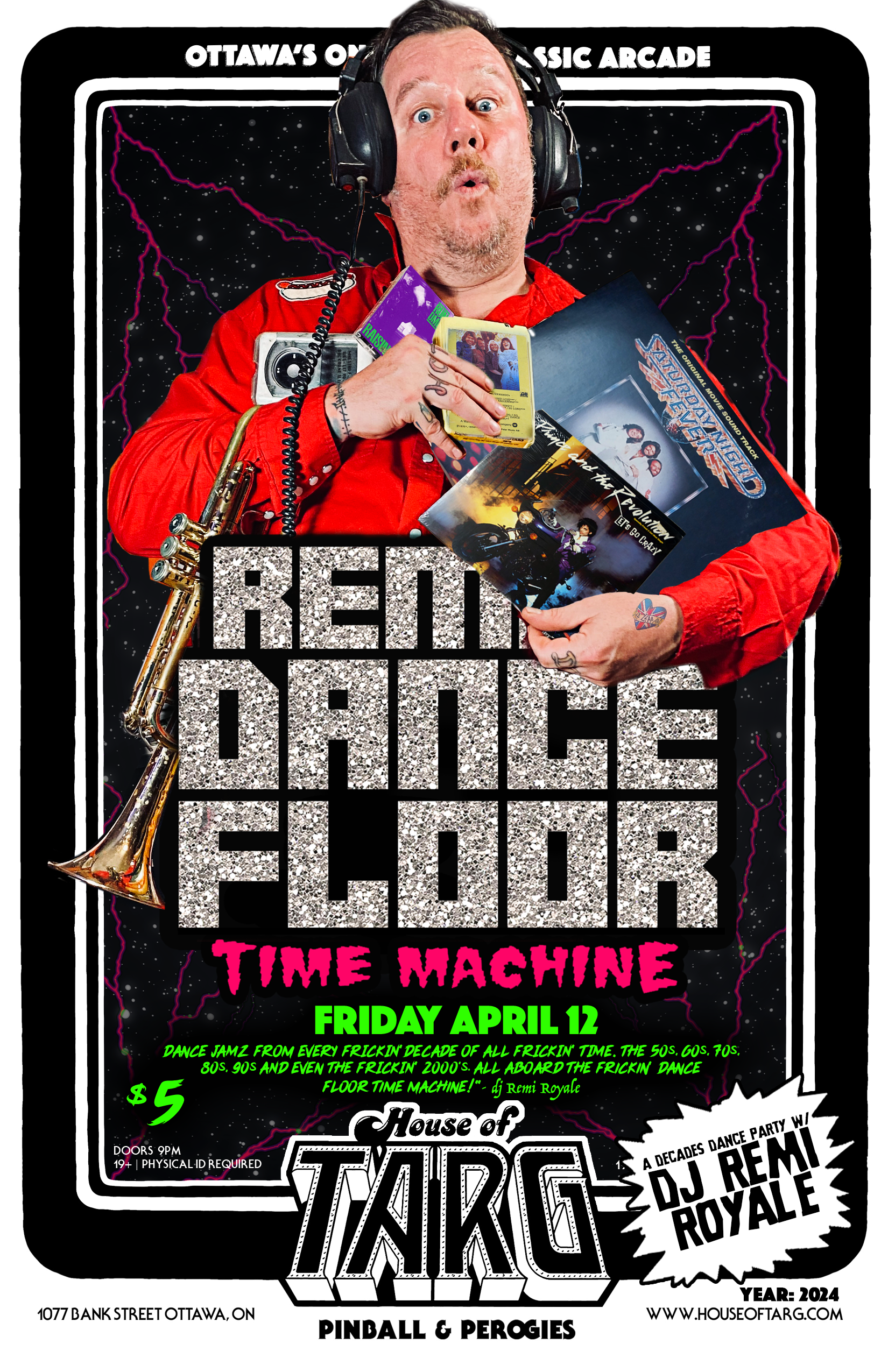 Remi's Dance Floor Time Machine - A 50s, 60s 70s, 80s, 90s, 00s Dance Party