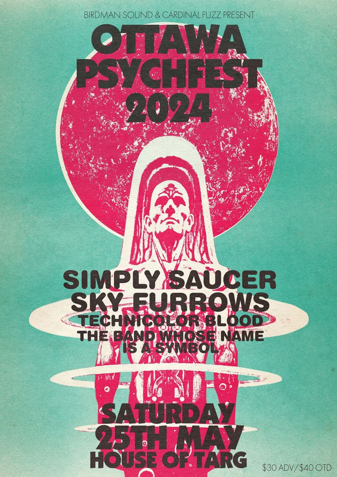Ottawa Psychfest 2024 - Simply Saucer + Sky Furrows + Technicolor Blood + TBWNIS
