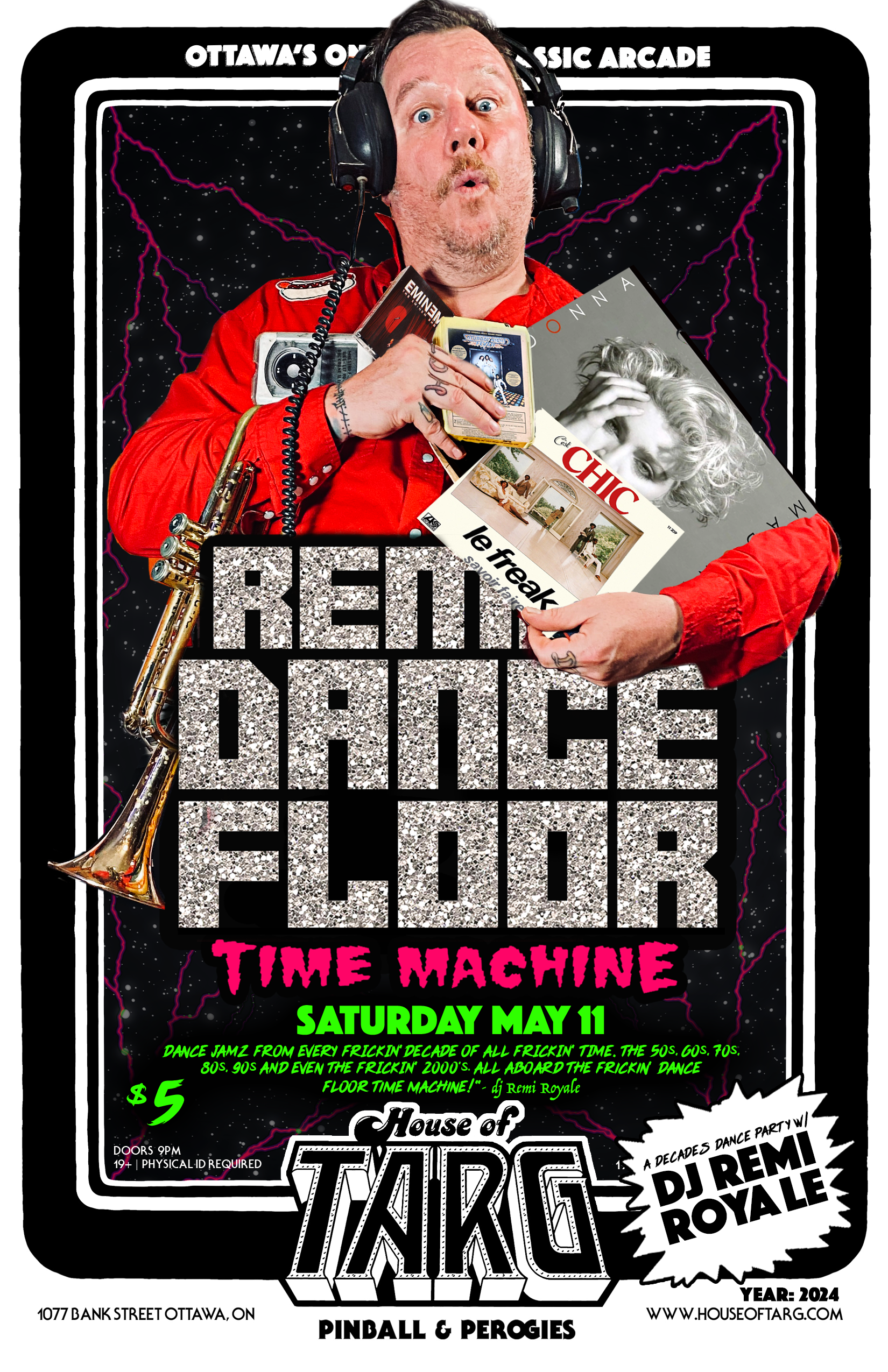 Remi's Dance Floor Time Machine - A 50s, 60s 70s, 80s, 90s, 00s Dance Party