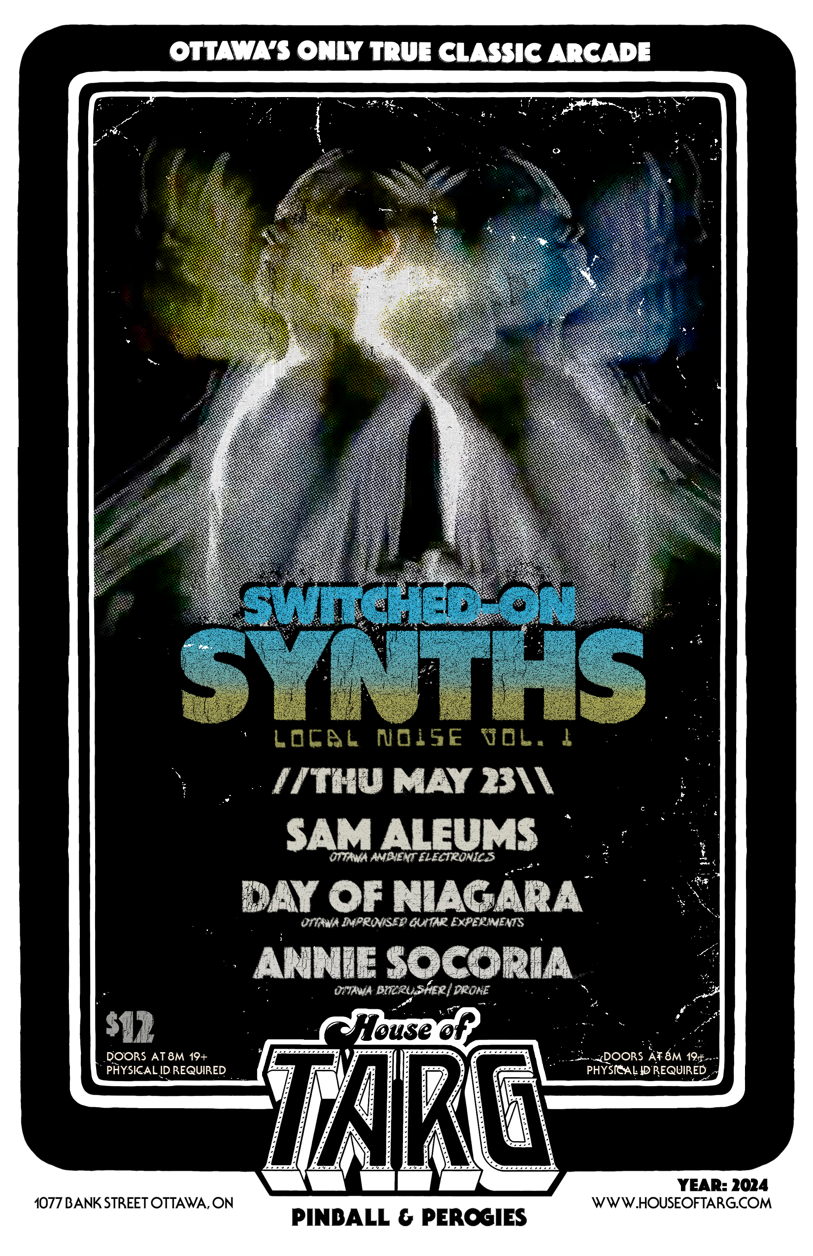 Switched-On Synths: Local Noise Vol. 1 w/ Sam Aleums + Day of Niagara + Annie Socoria