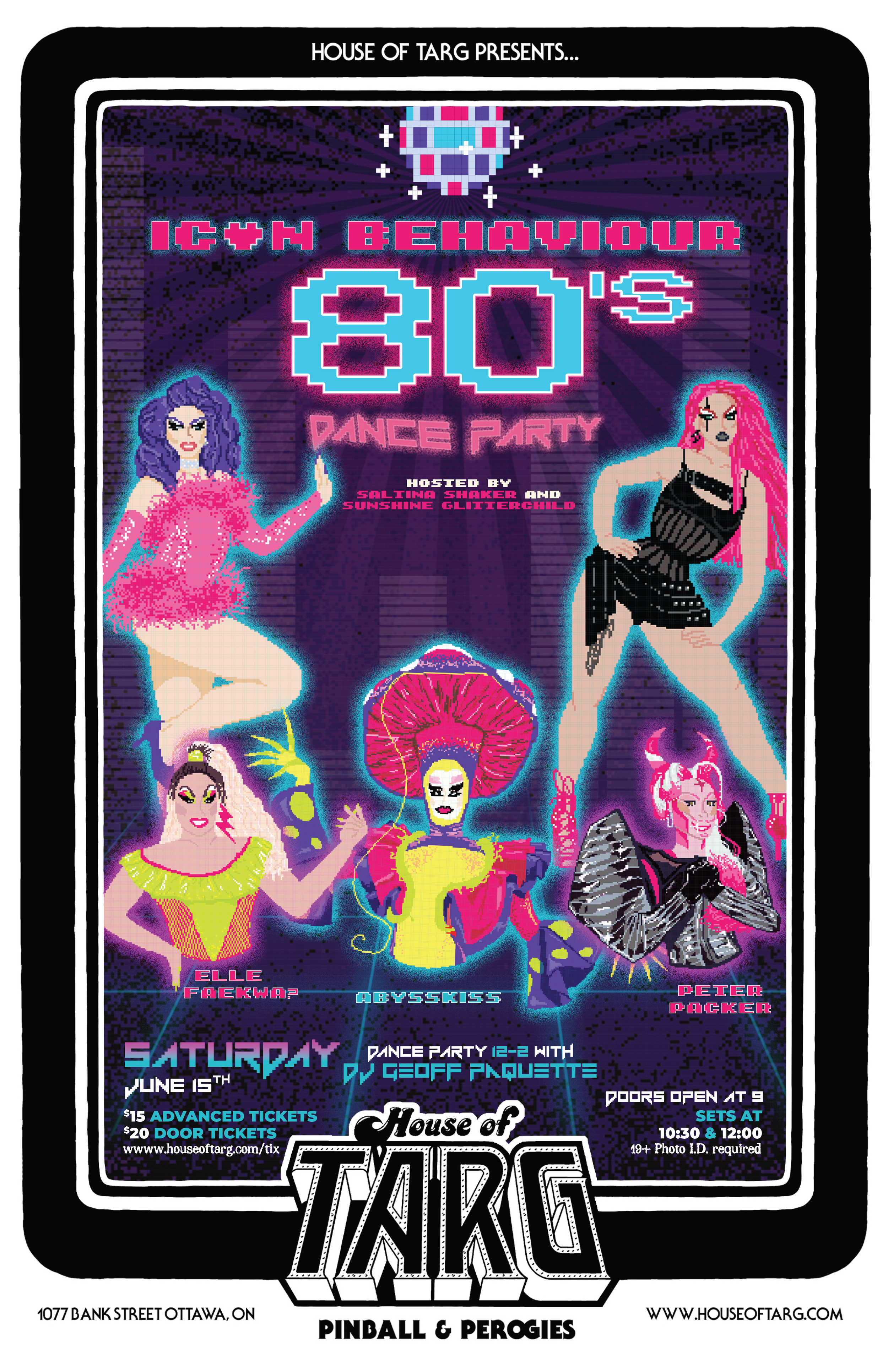ICON BEHAVIOUR PRIDE: Drag Show &amp; Dance Party - 80s Edition