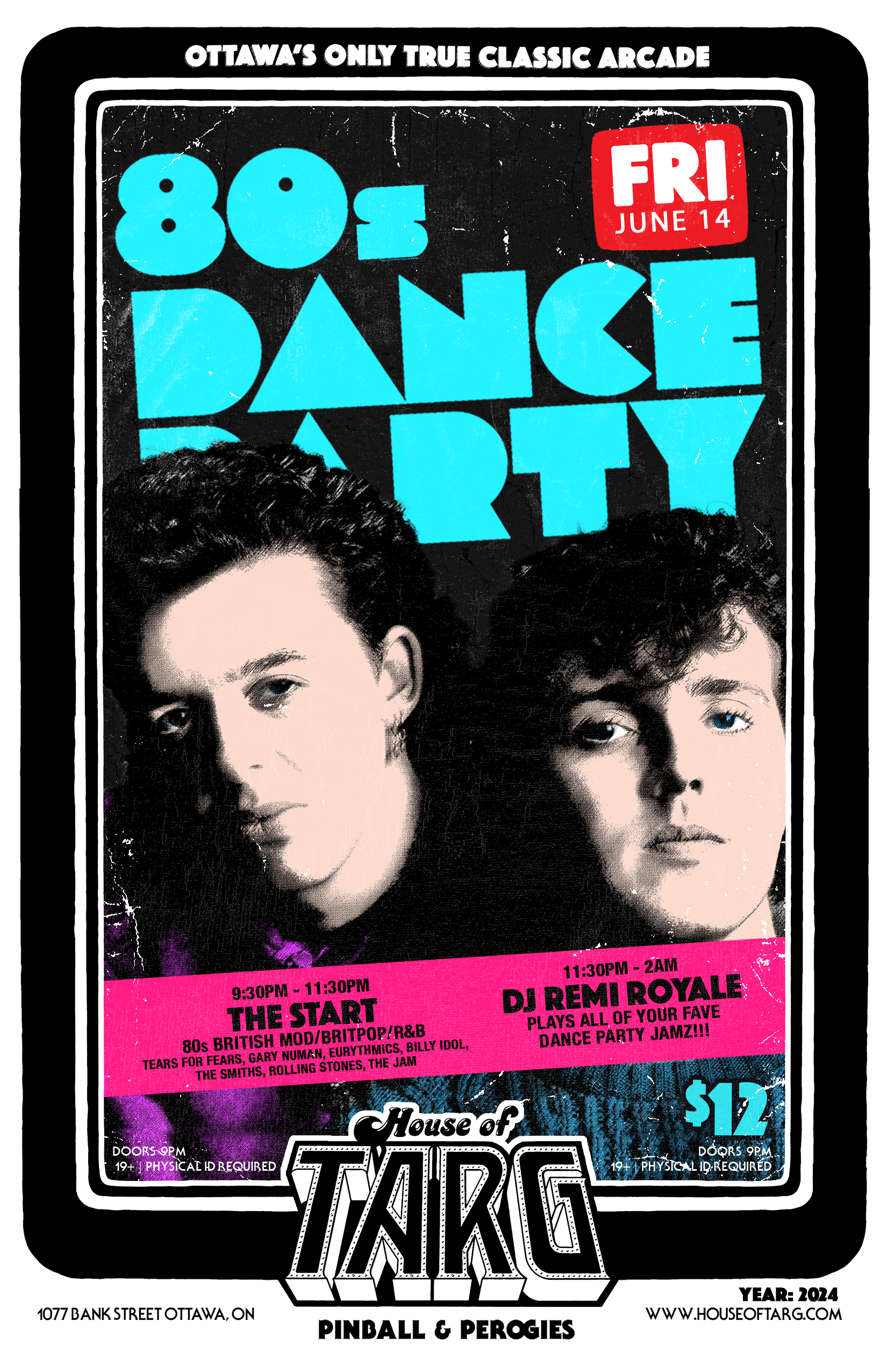 80s Dance Party w/ DJ Remi Royale + The Start (80s UK Hits)