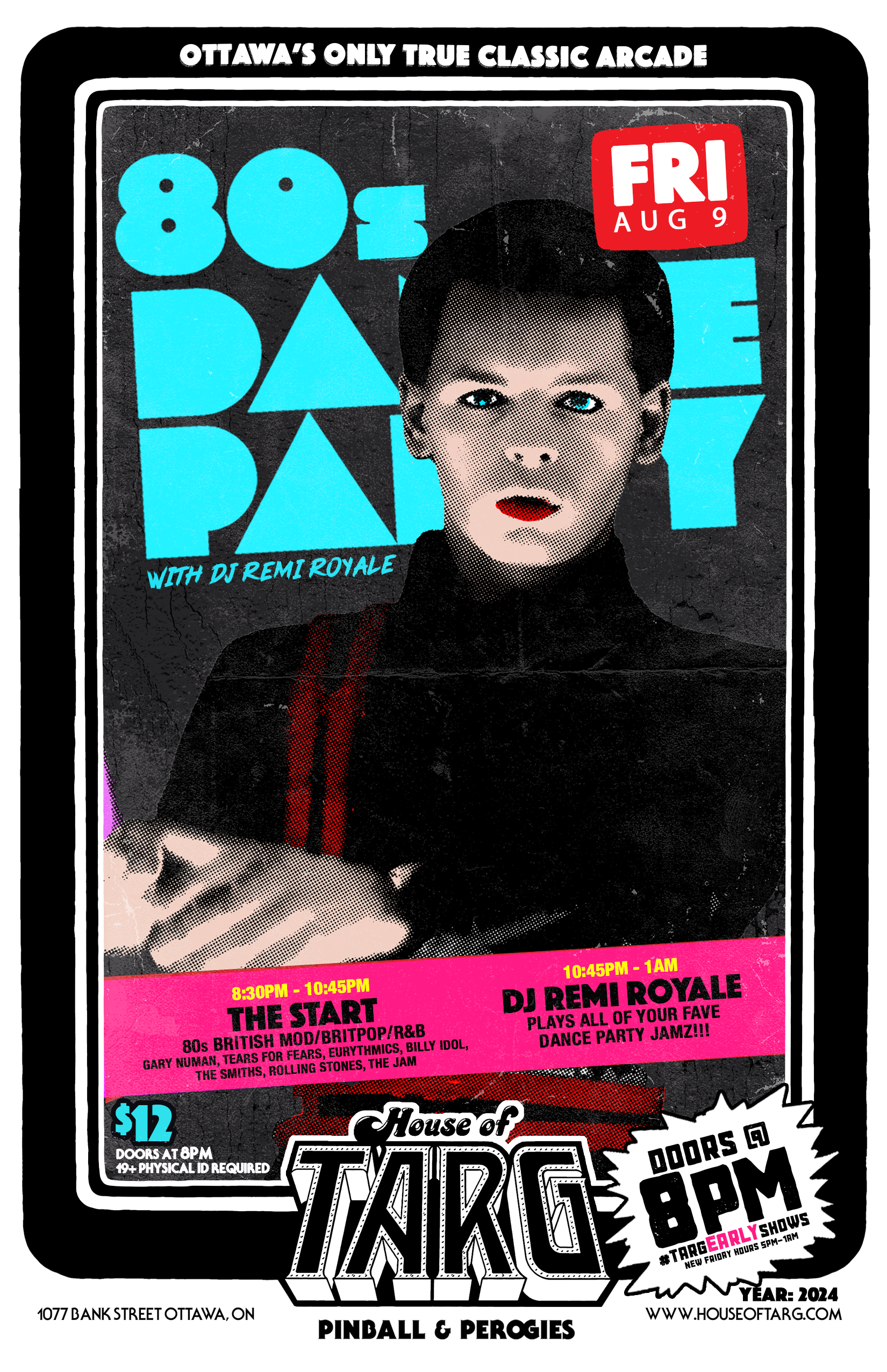 80s Dance Party w/ DJ Remi Royale + The Start (80s UK Hits)