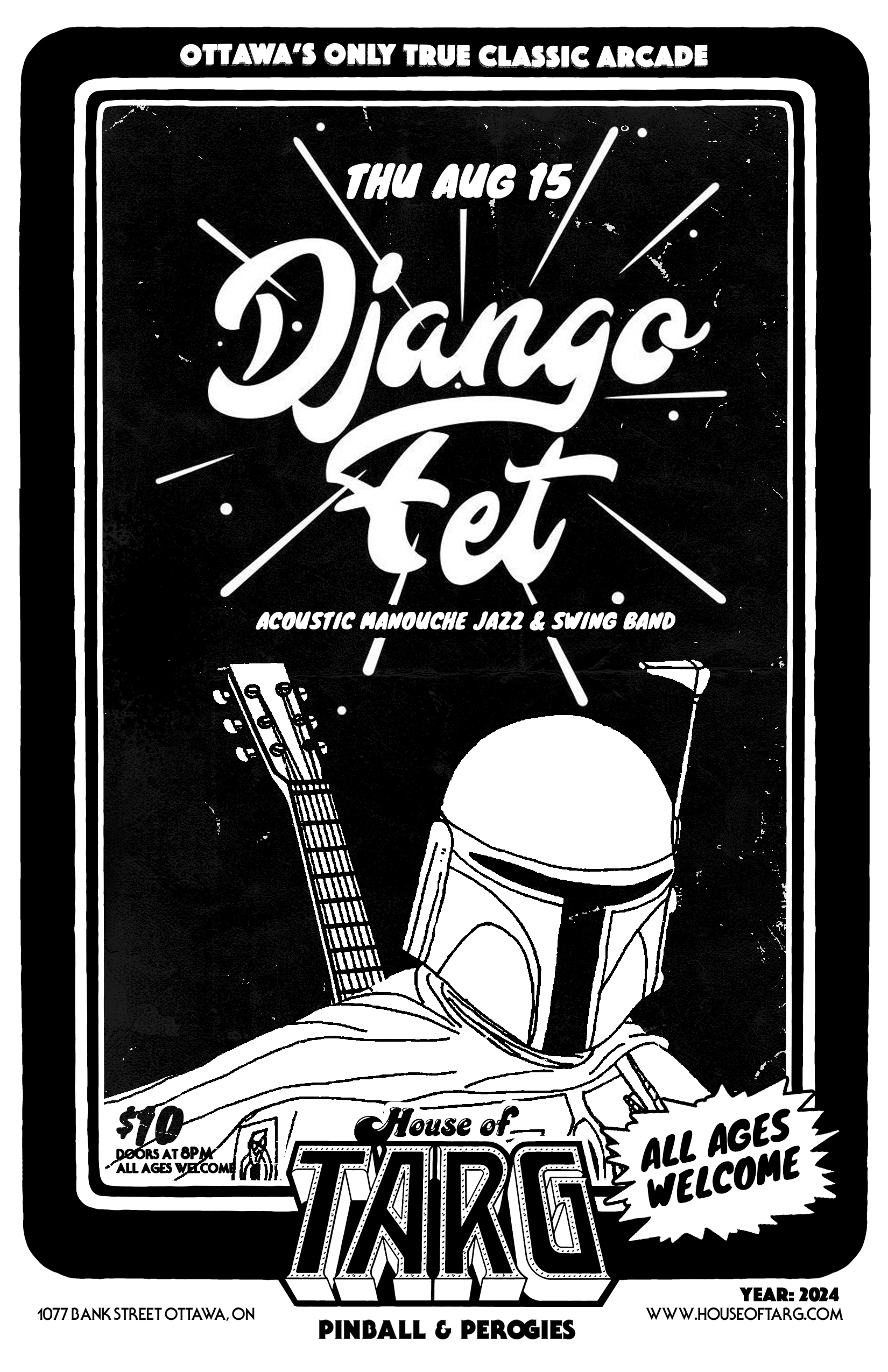 DJANGO FET (Manouche Jazz/Swing Band)