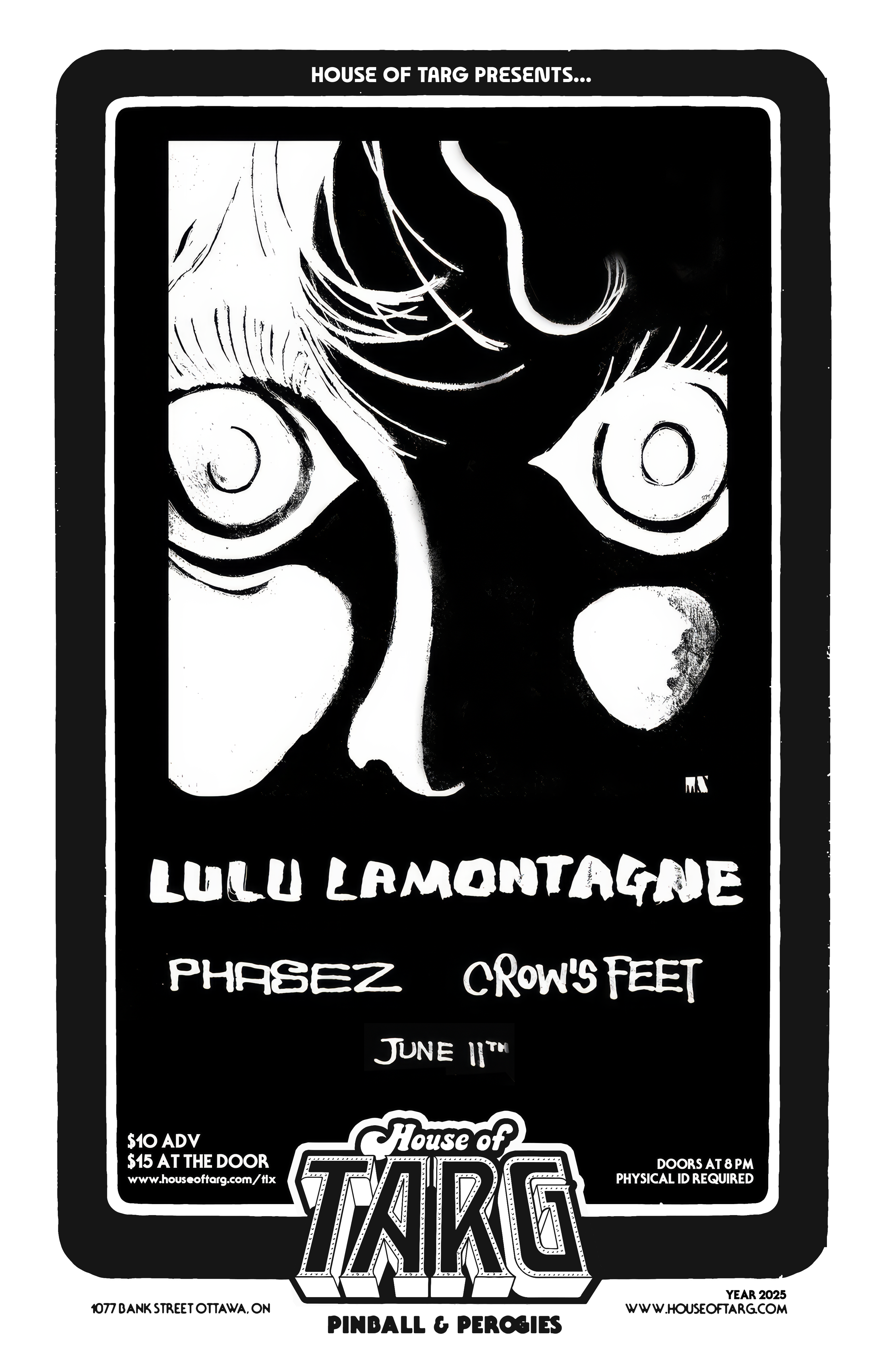 LULU LAMONTAGNE + Phasez + Crow's Feet