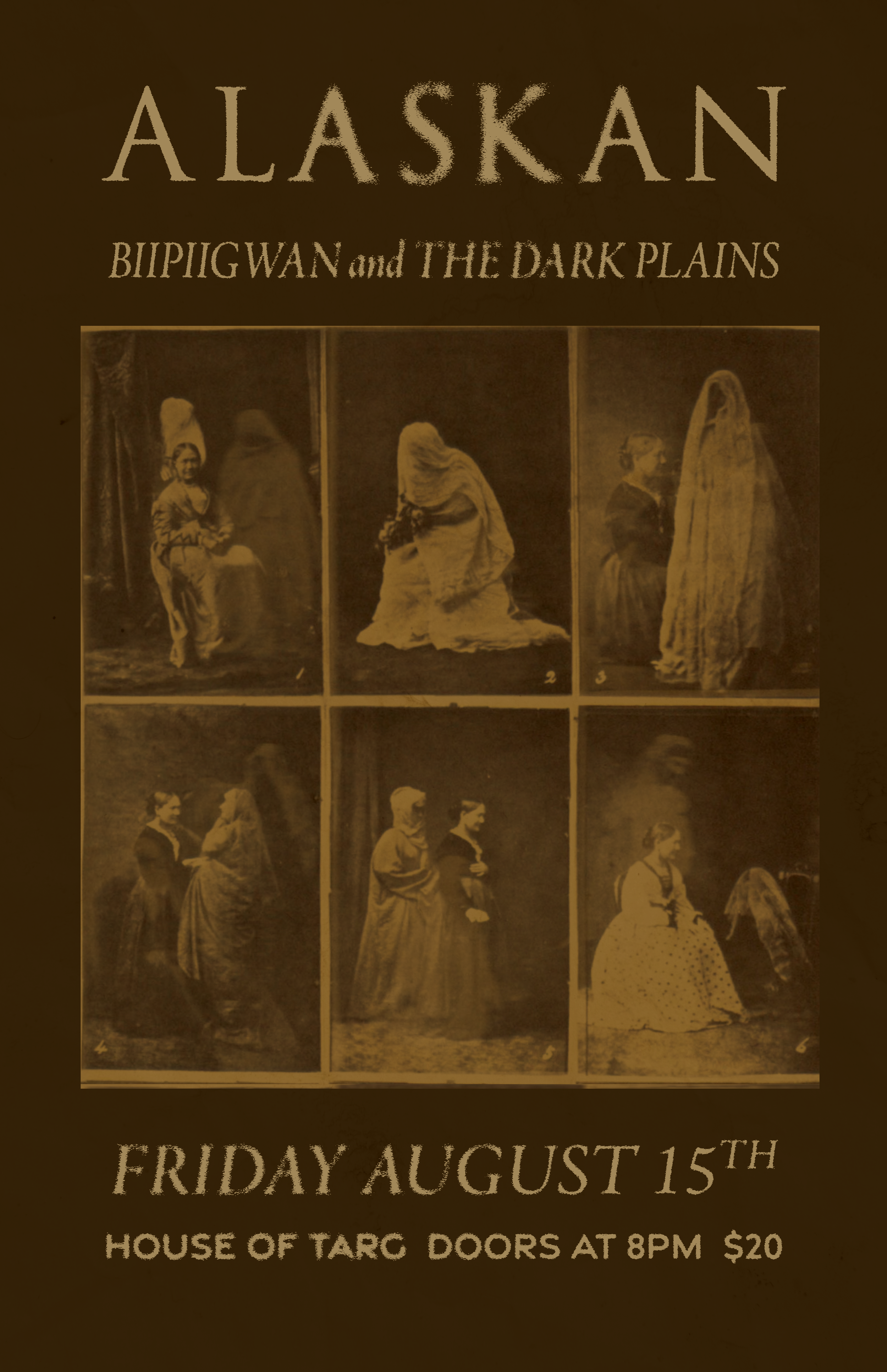 ALASKAN + BIIPIIGWAN + THE DARK PLAINS + Reaching Needles