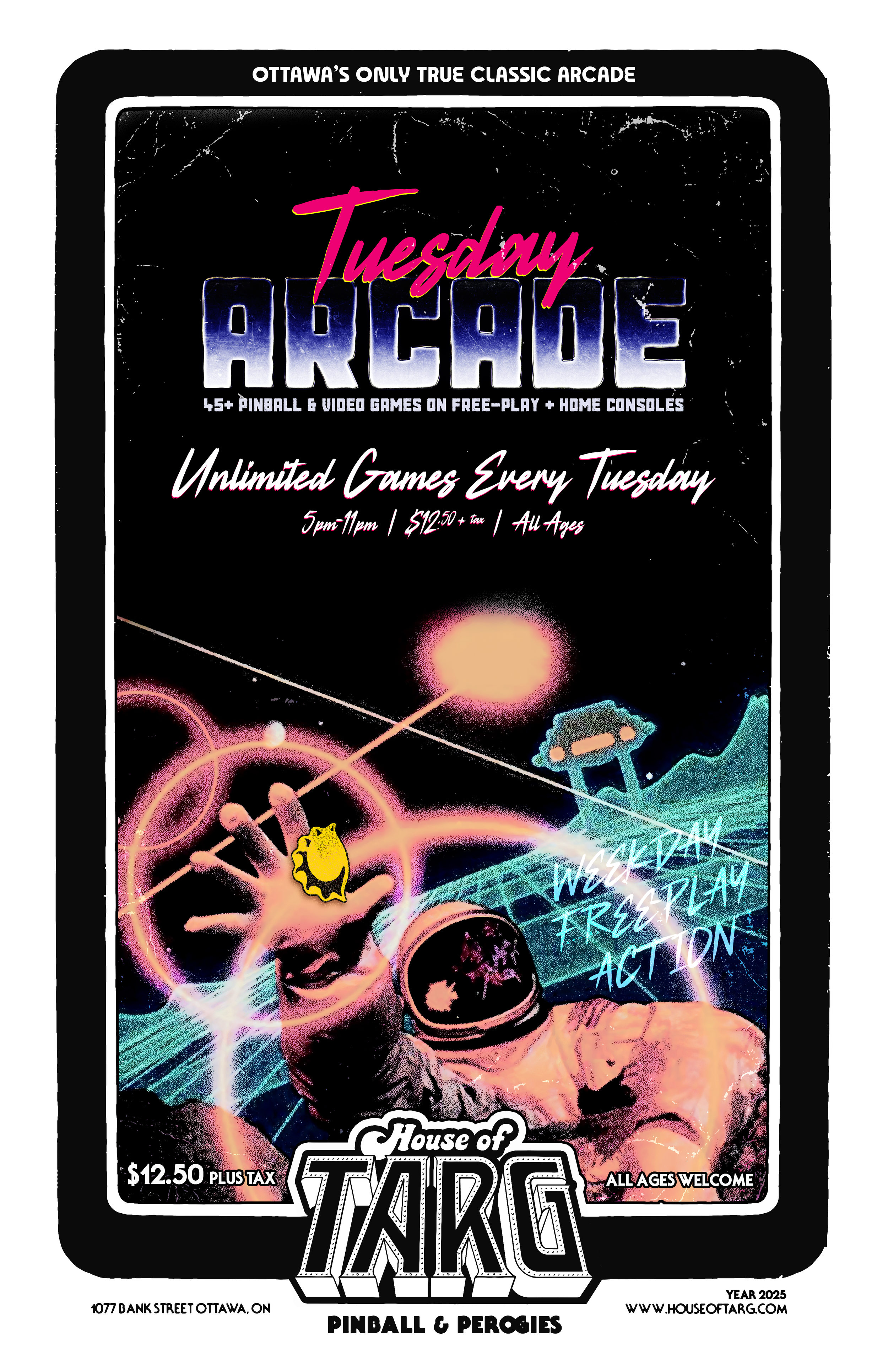 Tuesday Arcade - Unlimited Games