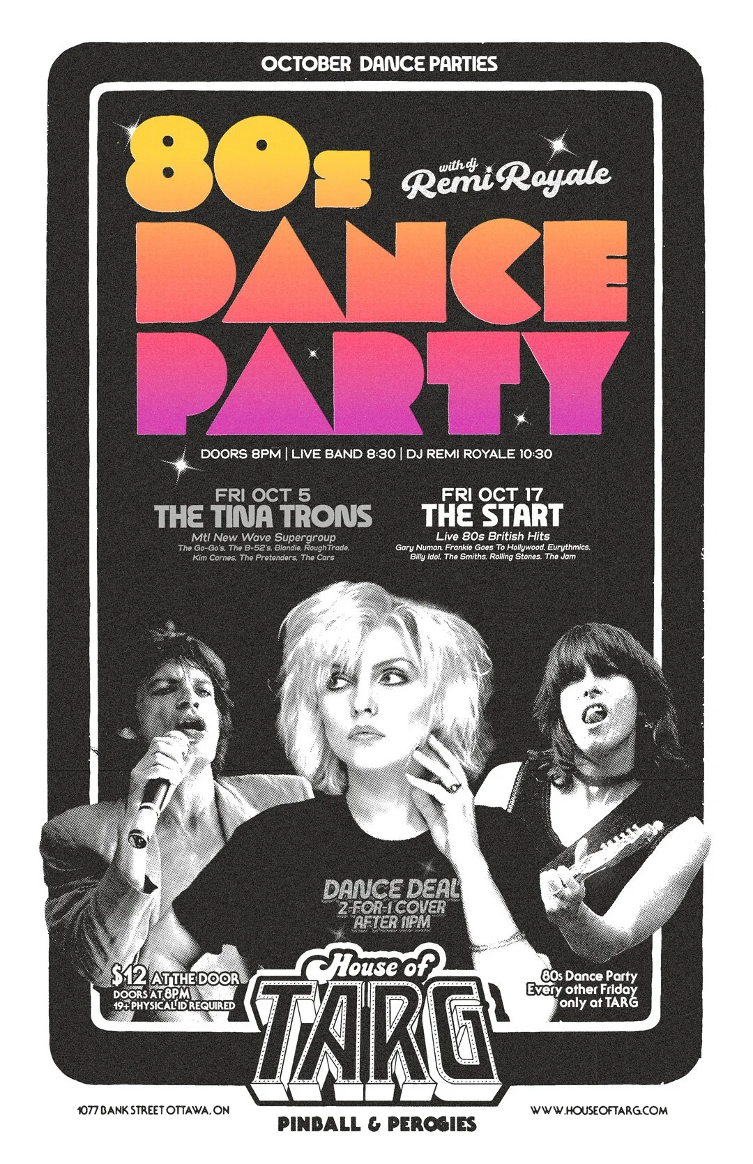 80s Dance Party w/ DJ Remi Royale + The Start (80s UK Hits)