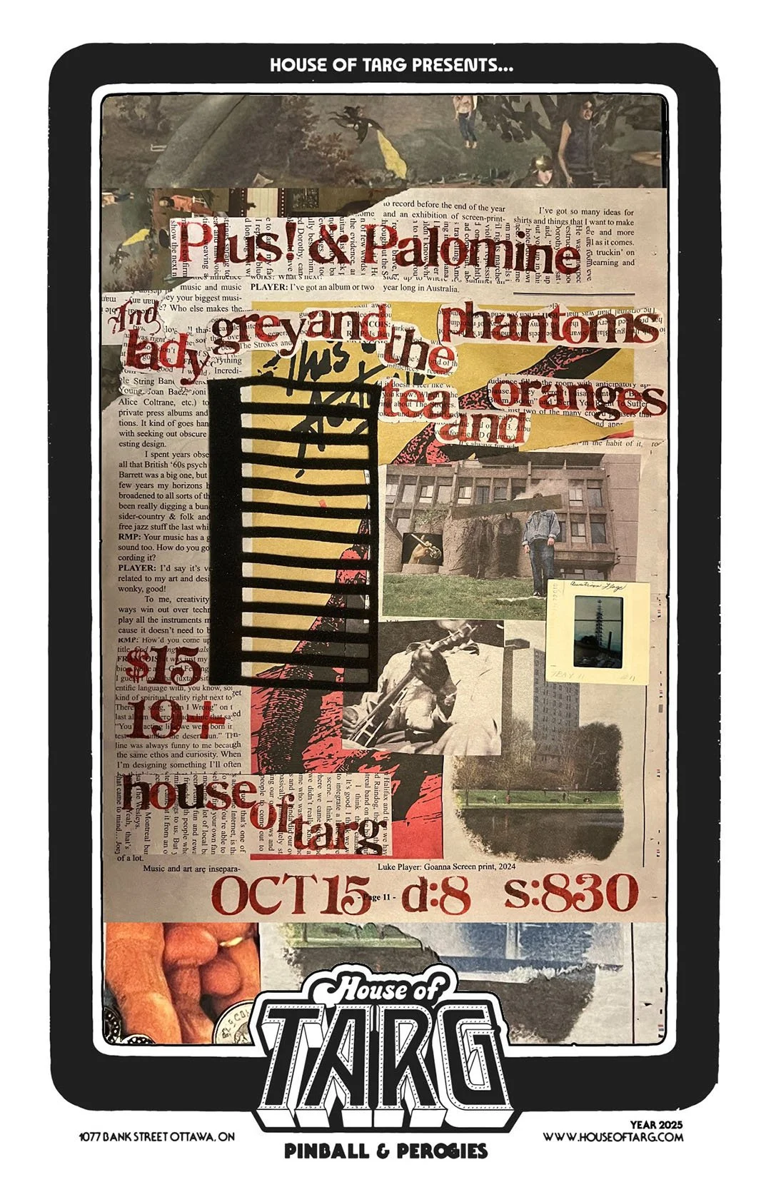 Palomine + Plus! + Lady Grey And The Phantoms + Tea And Oranges