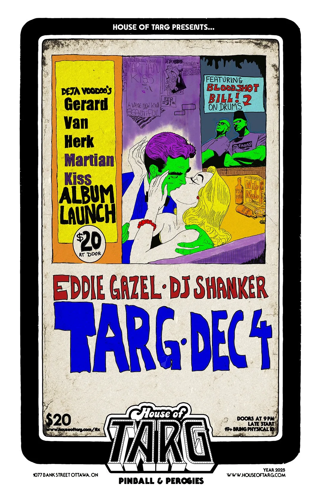 GERARD VAN HERK (Deja Voodoo) + Eddie Gazel + DJ Shanker