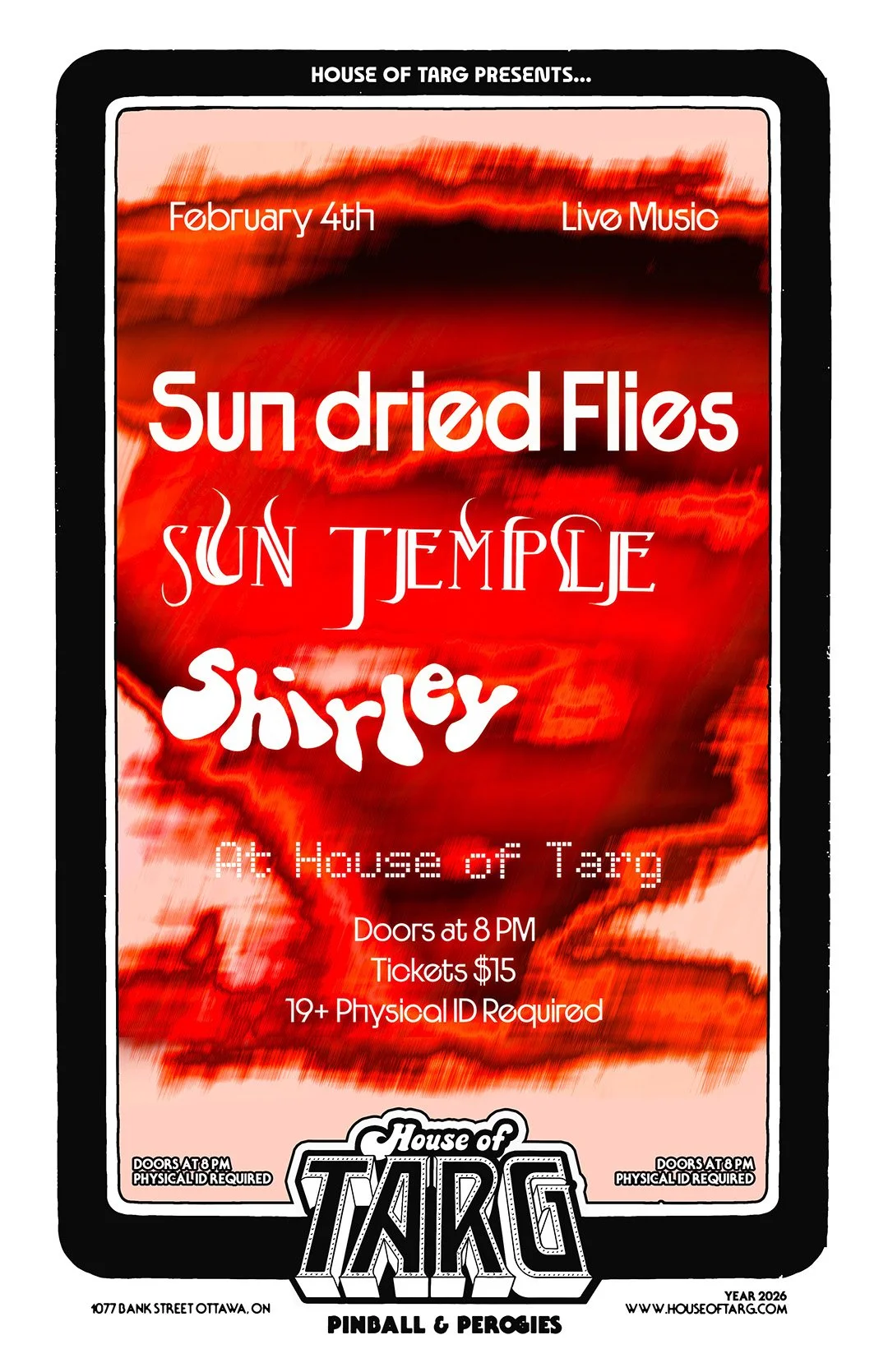 Sun Dried Flies + Sun Temple + Shirley
