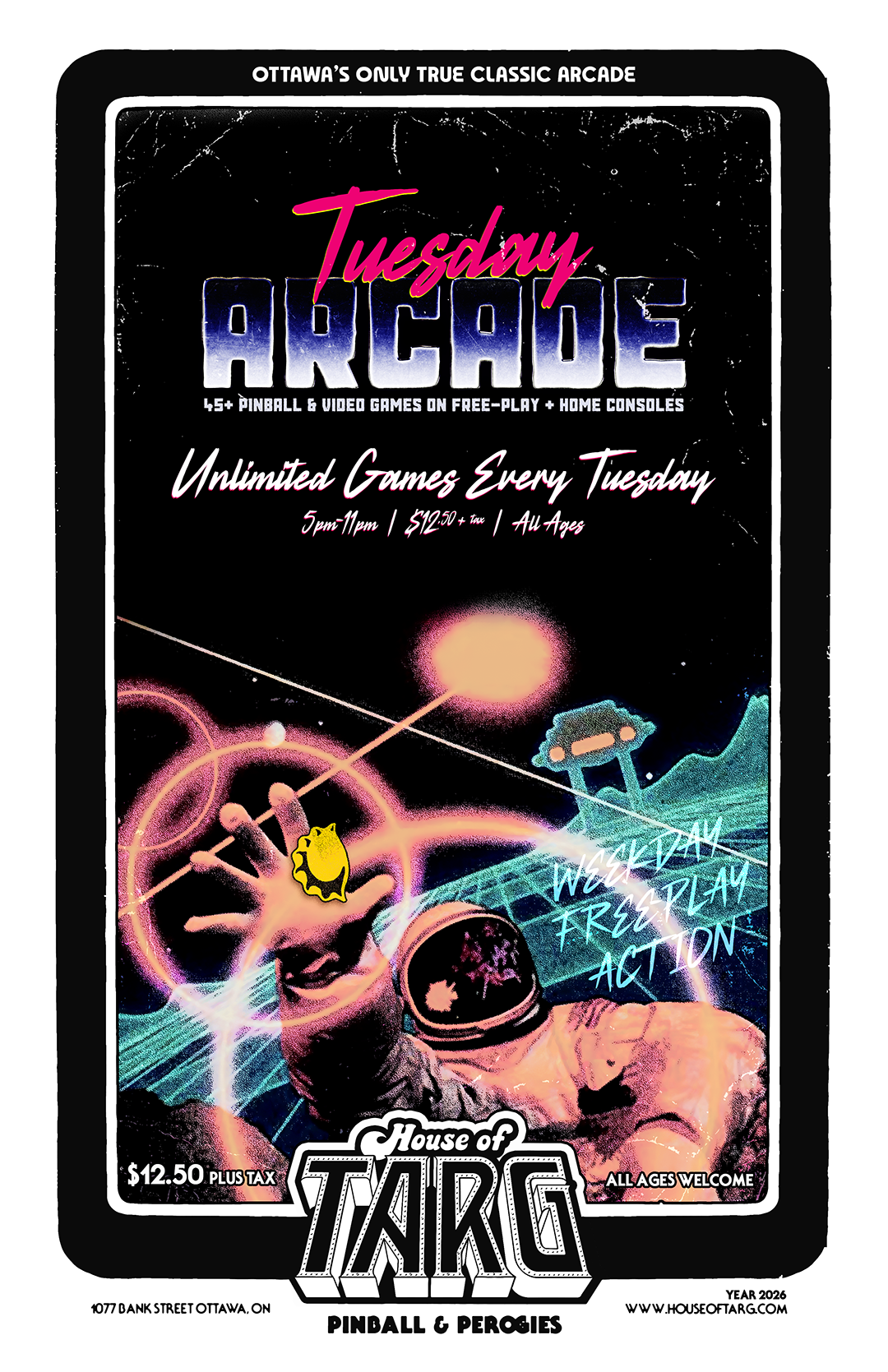 Tuesday Arcade - Unlimited Games