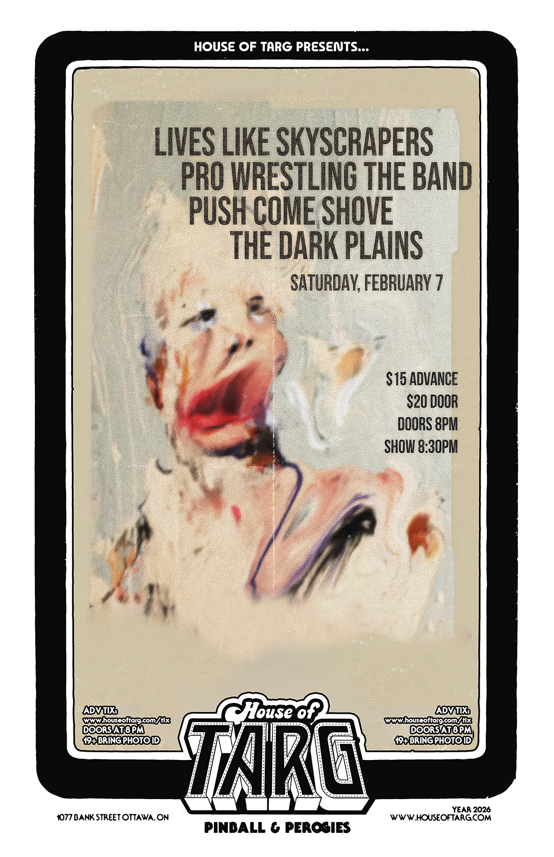 Lives Like Skyscrapers + Pro Wrestling The Band + Push Come Shove + The Dark Plains