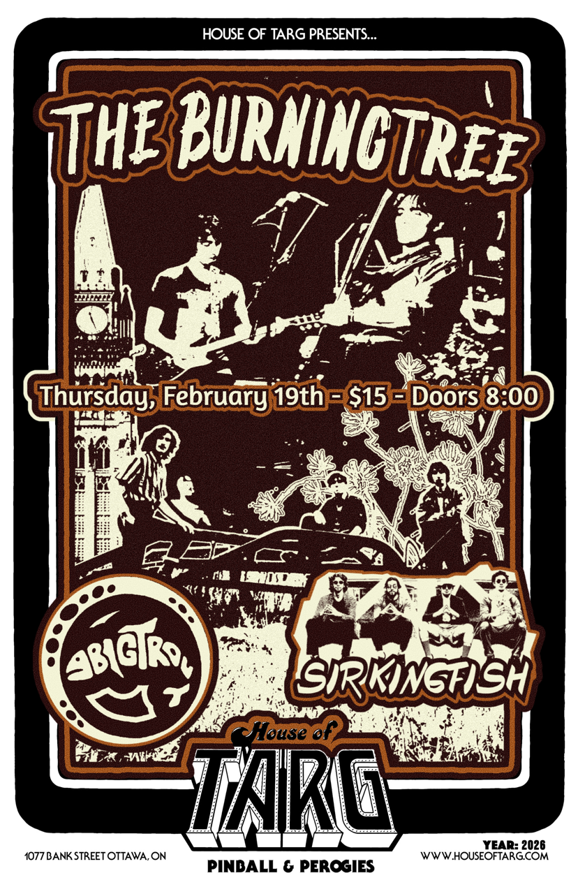 The Burningtree + Big Trout + Sir Kingfish