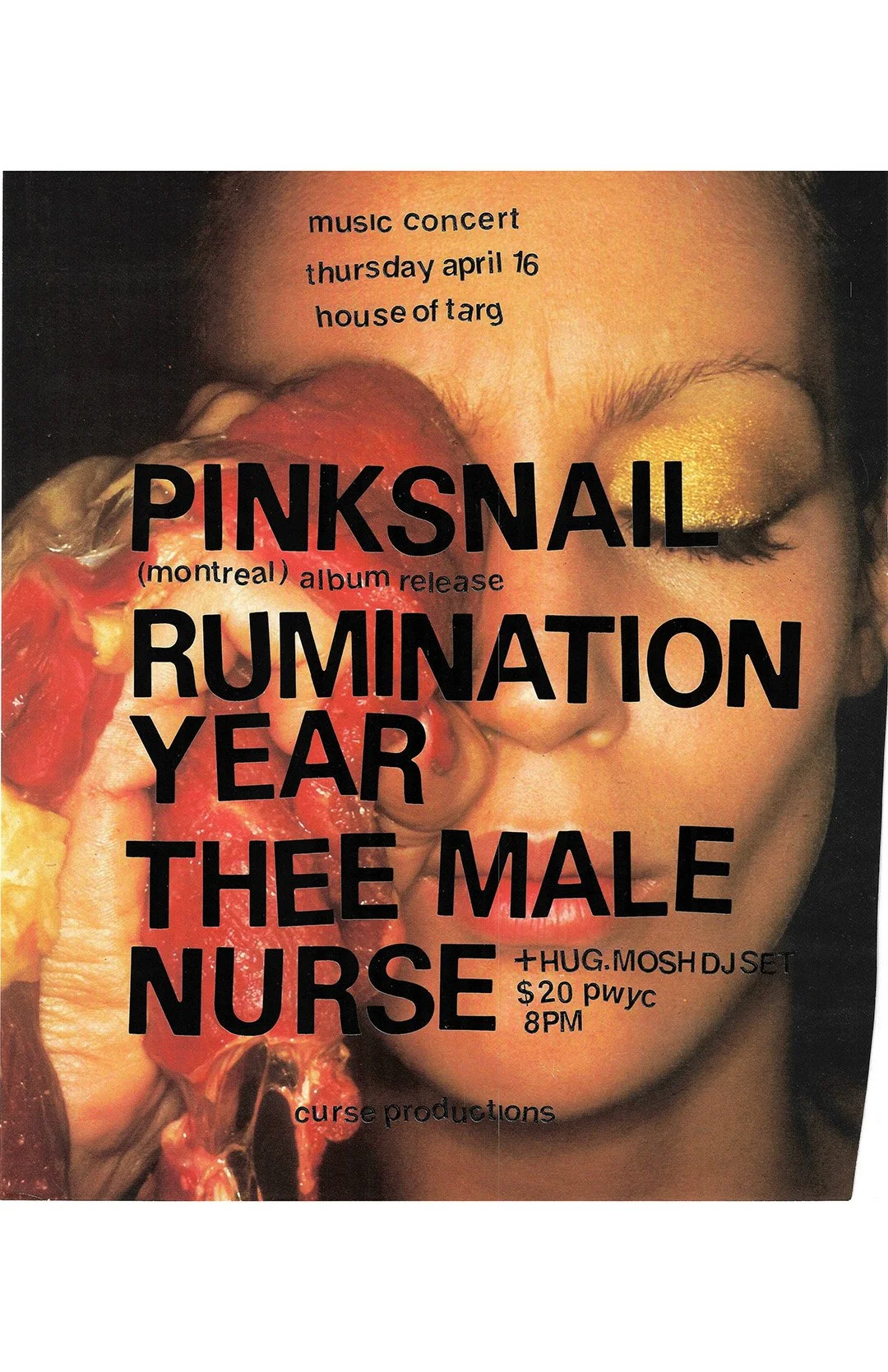 PINKSNAIL + Rumination Year + Thee Male Nurse + DJ Hug Mosh