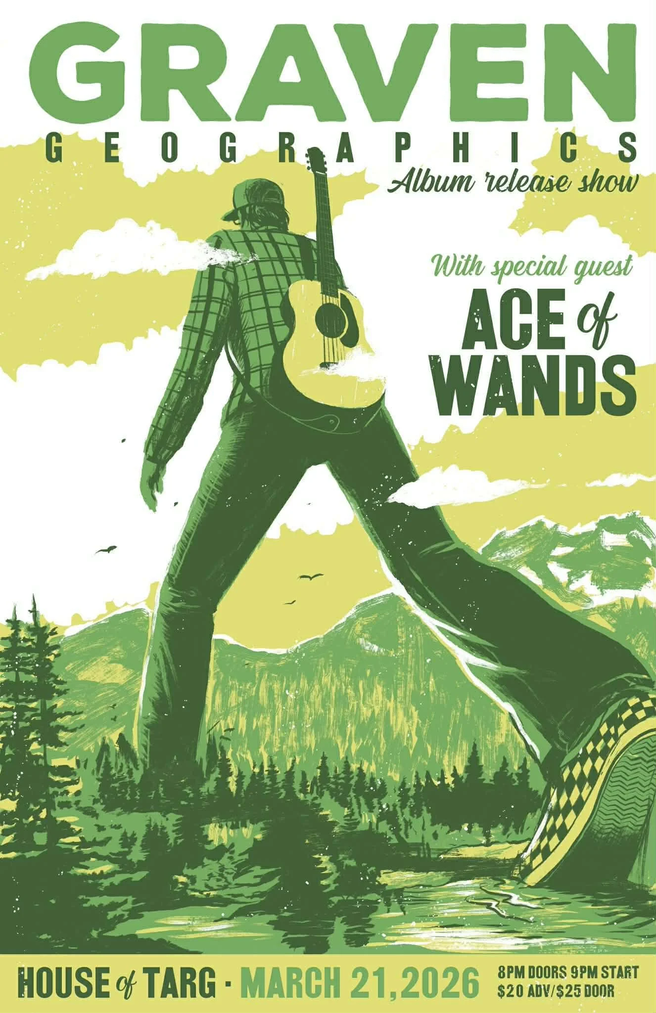 GRAVEN (Album Release) + Ace of Wands