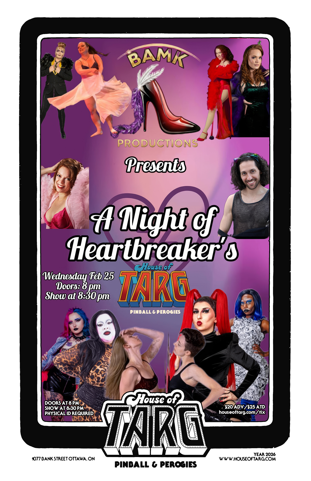 A Night of Heartbreakers: Drag, Burlesque &amp; Performance Art