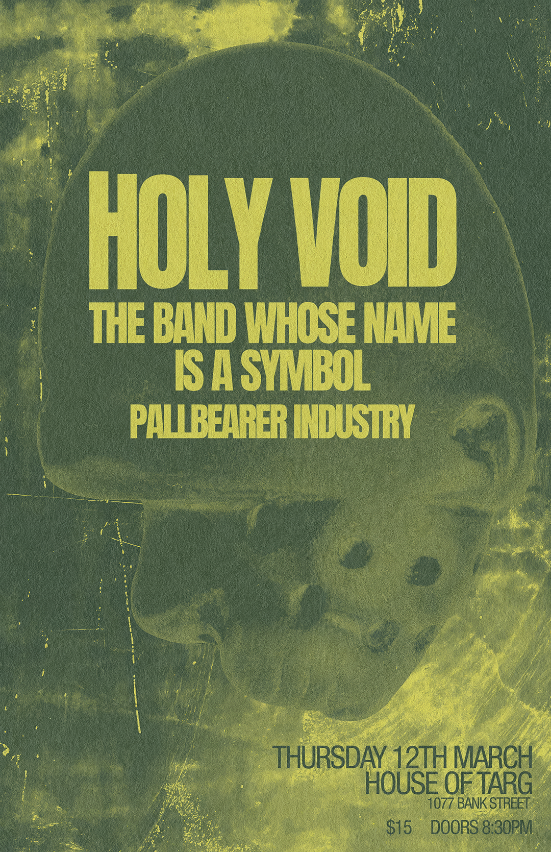 HOLY VOID (Winnipeg Psych Rock) + The Band Whose Name Is A Symbol + Pallbearer Industry 