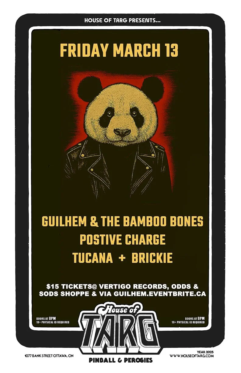 GUILHEM AND THE BAMBOO BONES + Positive Charge + Tucana + Brickie
