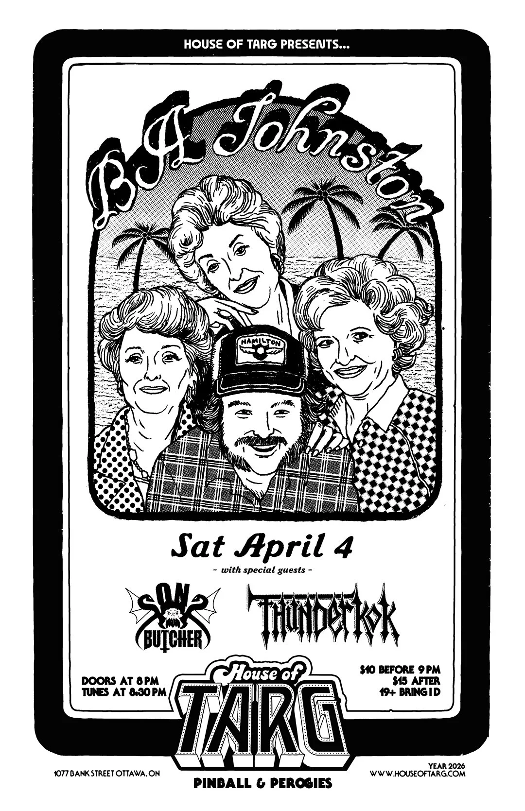 B.A. JOHNSTON + Sons Of Butcher + Thünderkok