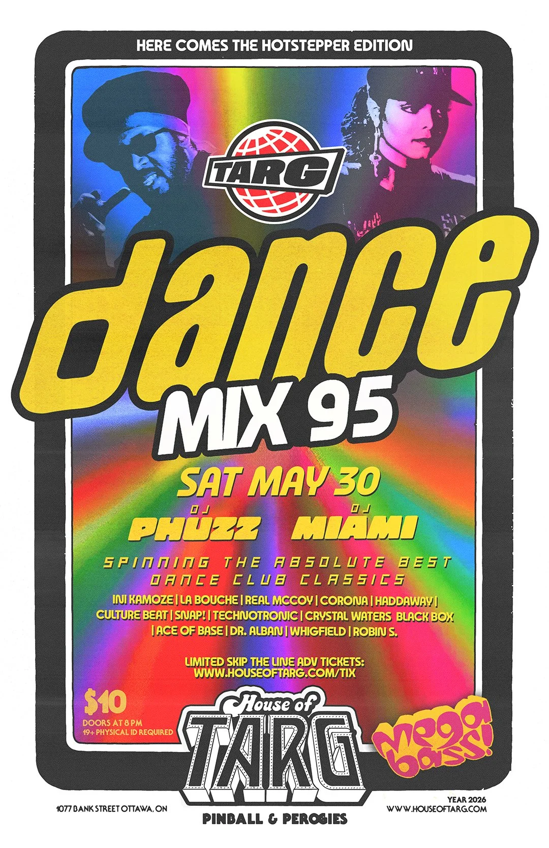 TARG Dance Mix: 95 Here Comes The Hotstepper Edition w/ DJ Miami &amp; DJ Phuzz